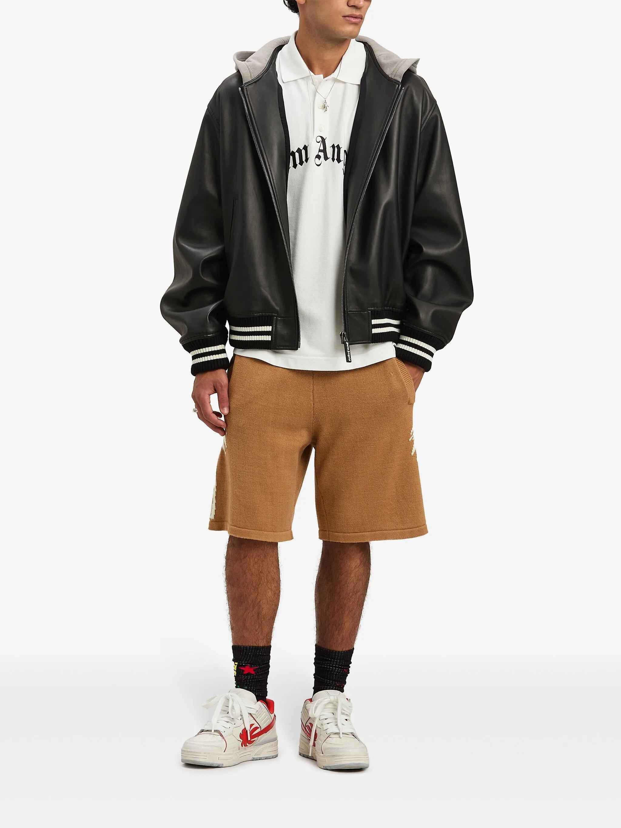 Curved logo Poloshirt