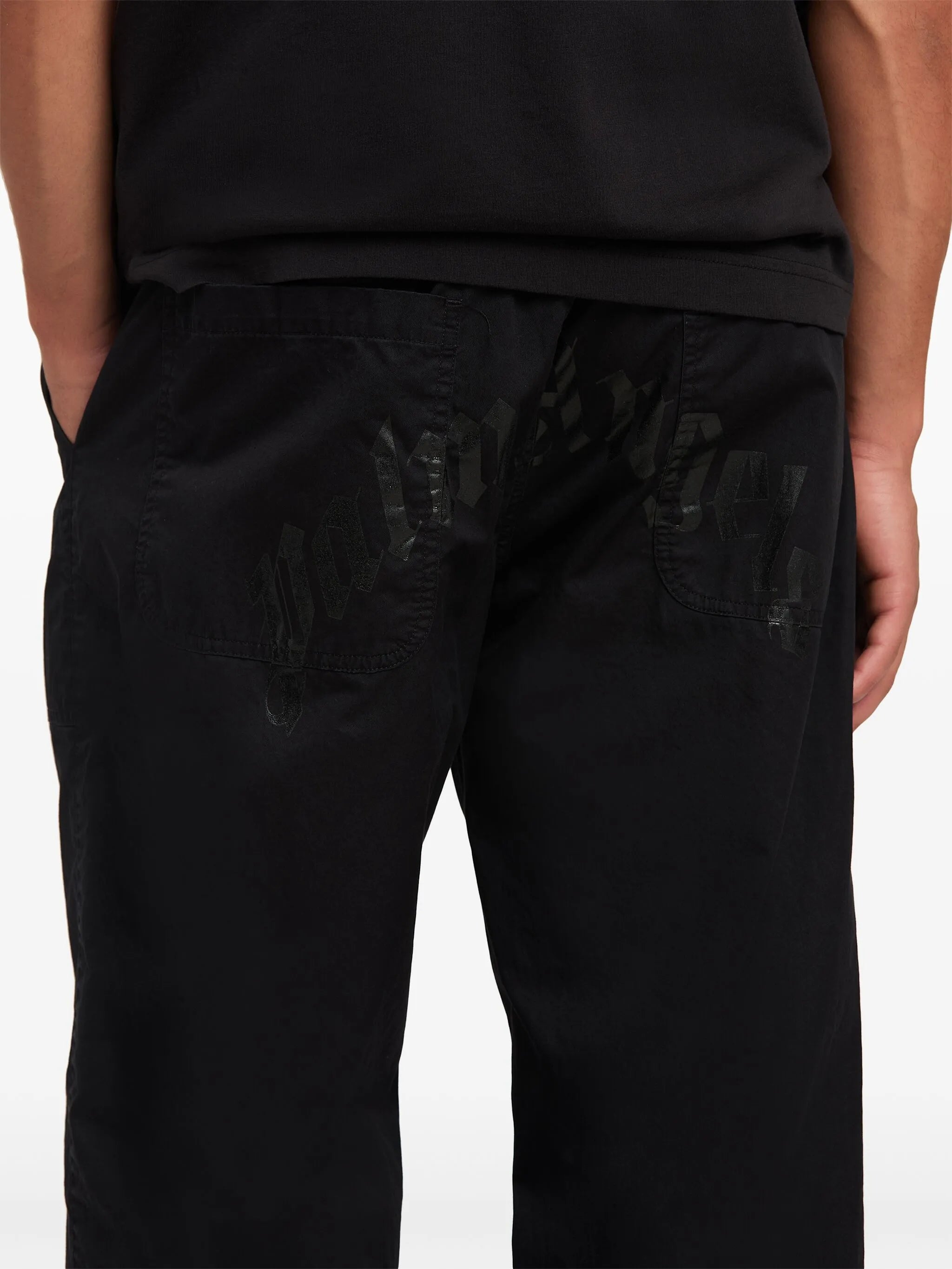 Hose mit Logo-Print