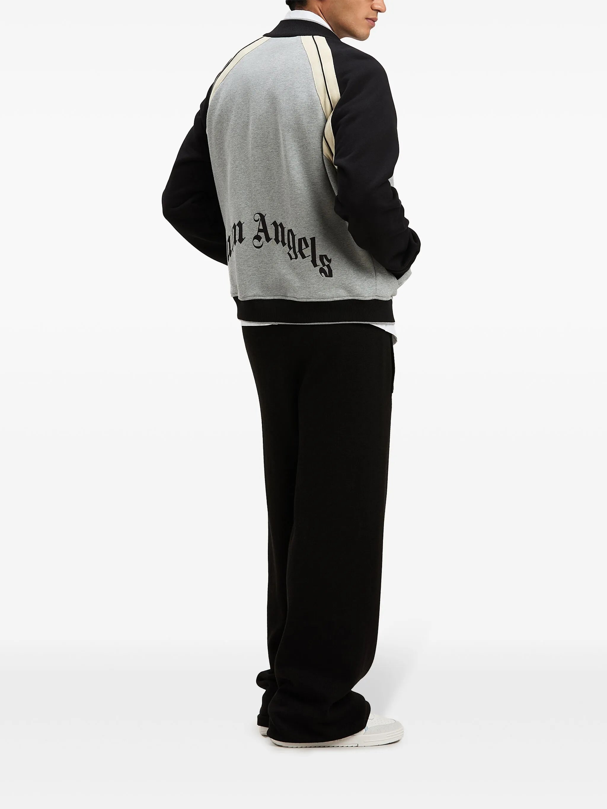 Collegejacke mit Logo-Print