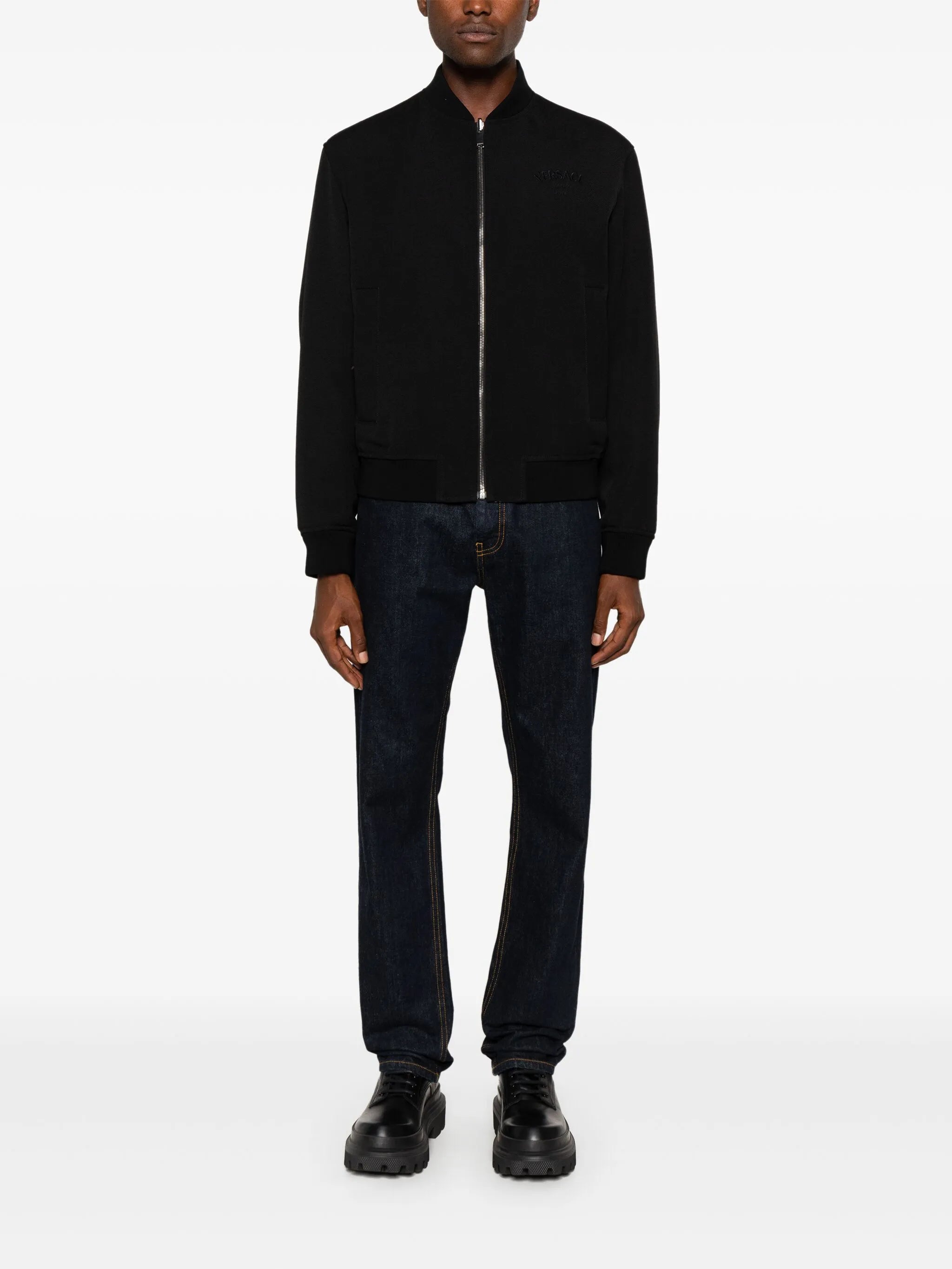 Bomberjacke mit Barocco-Print