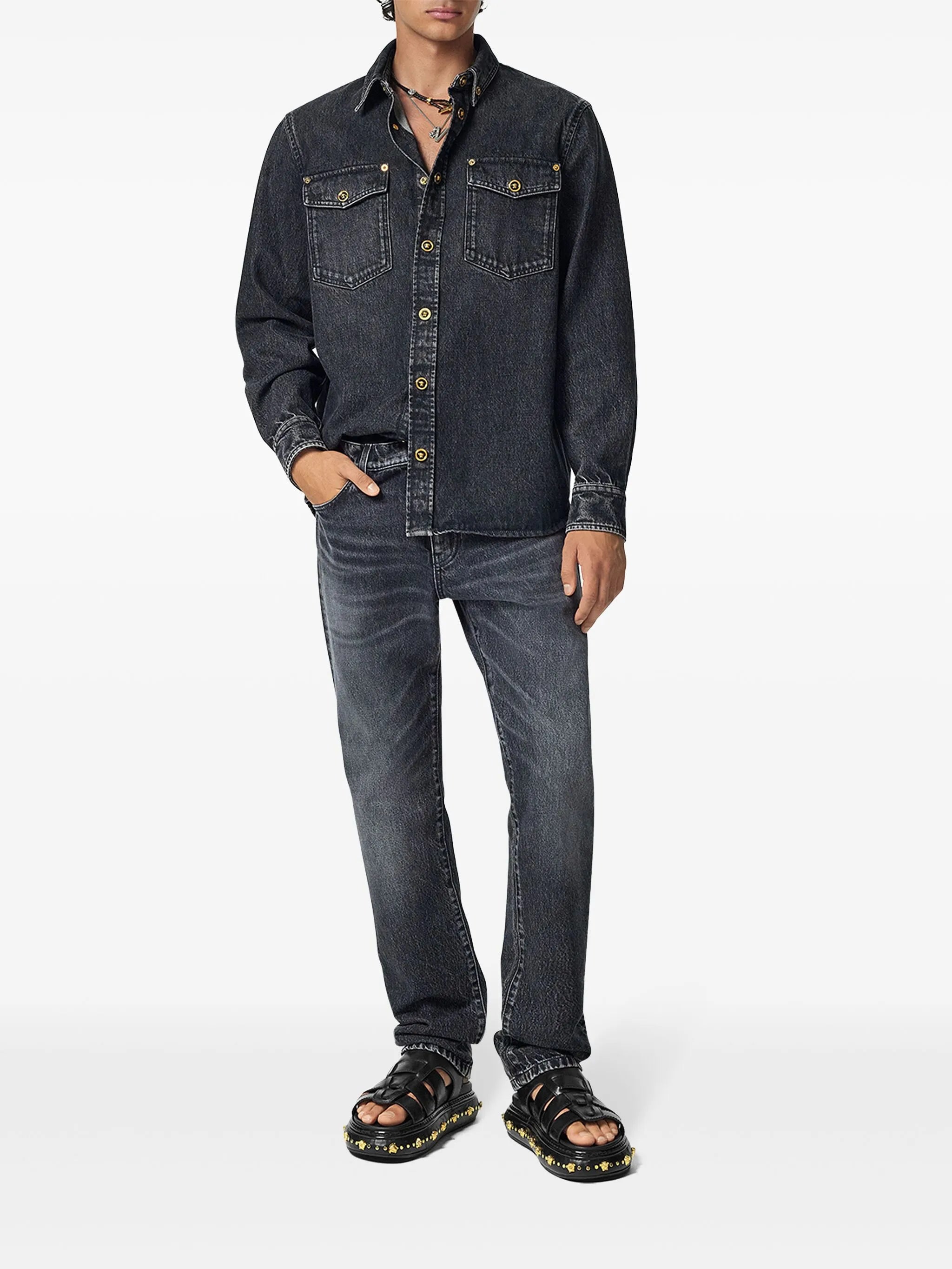 Classic denim shirt