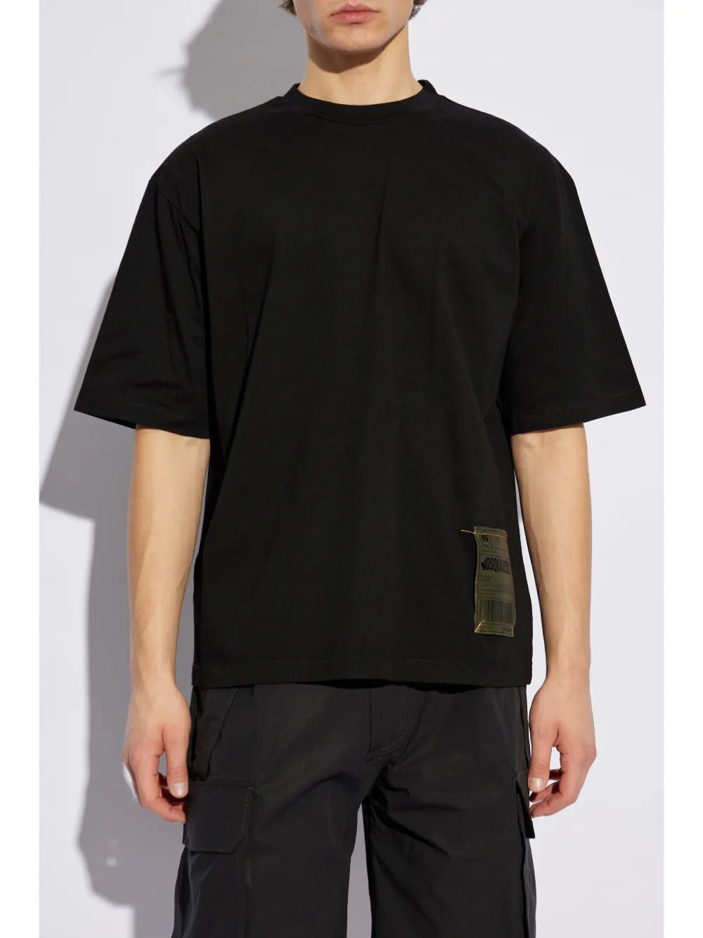 T-Shirt mit Logo-Applikation