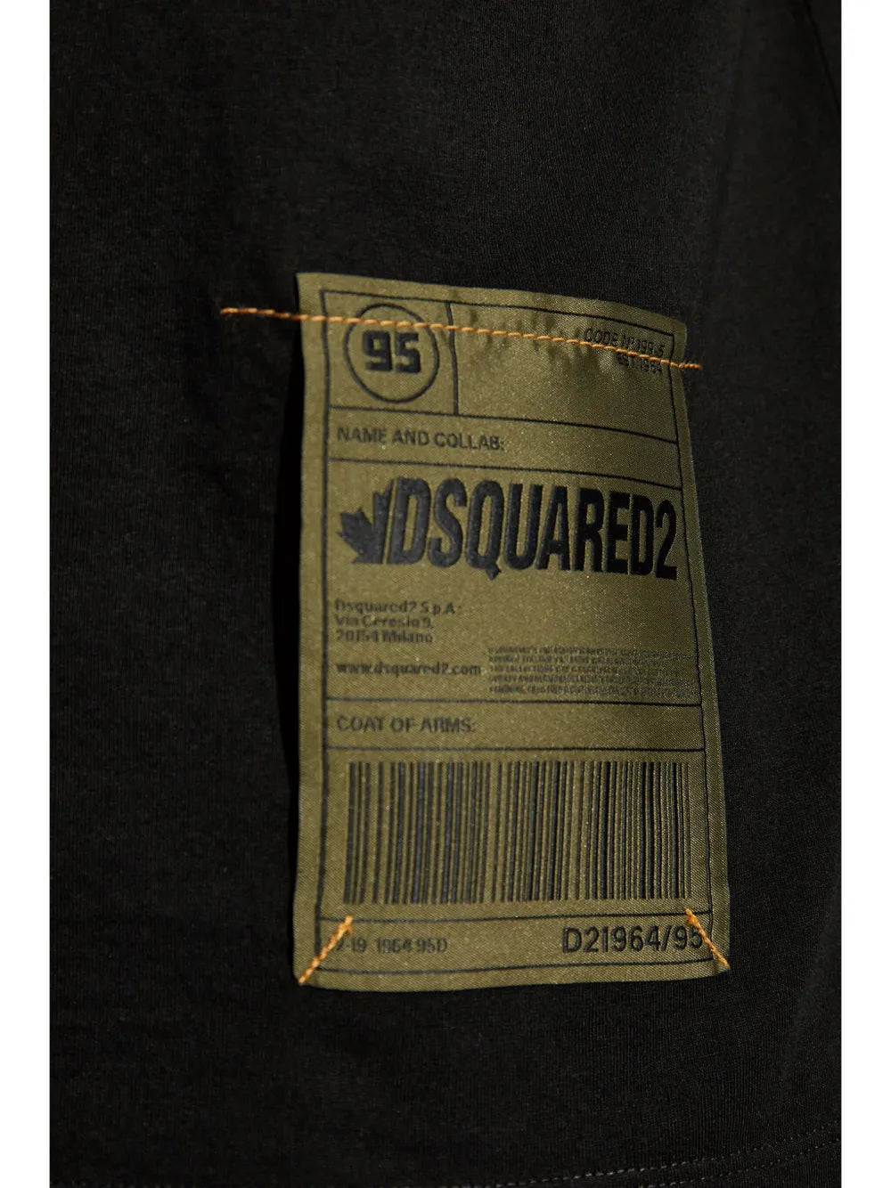T-Shirt mit Logo-Applikation