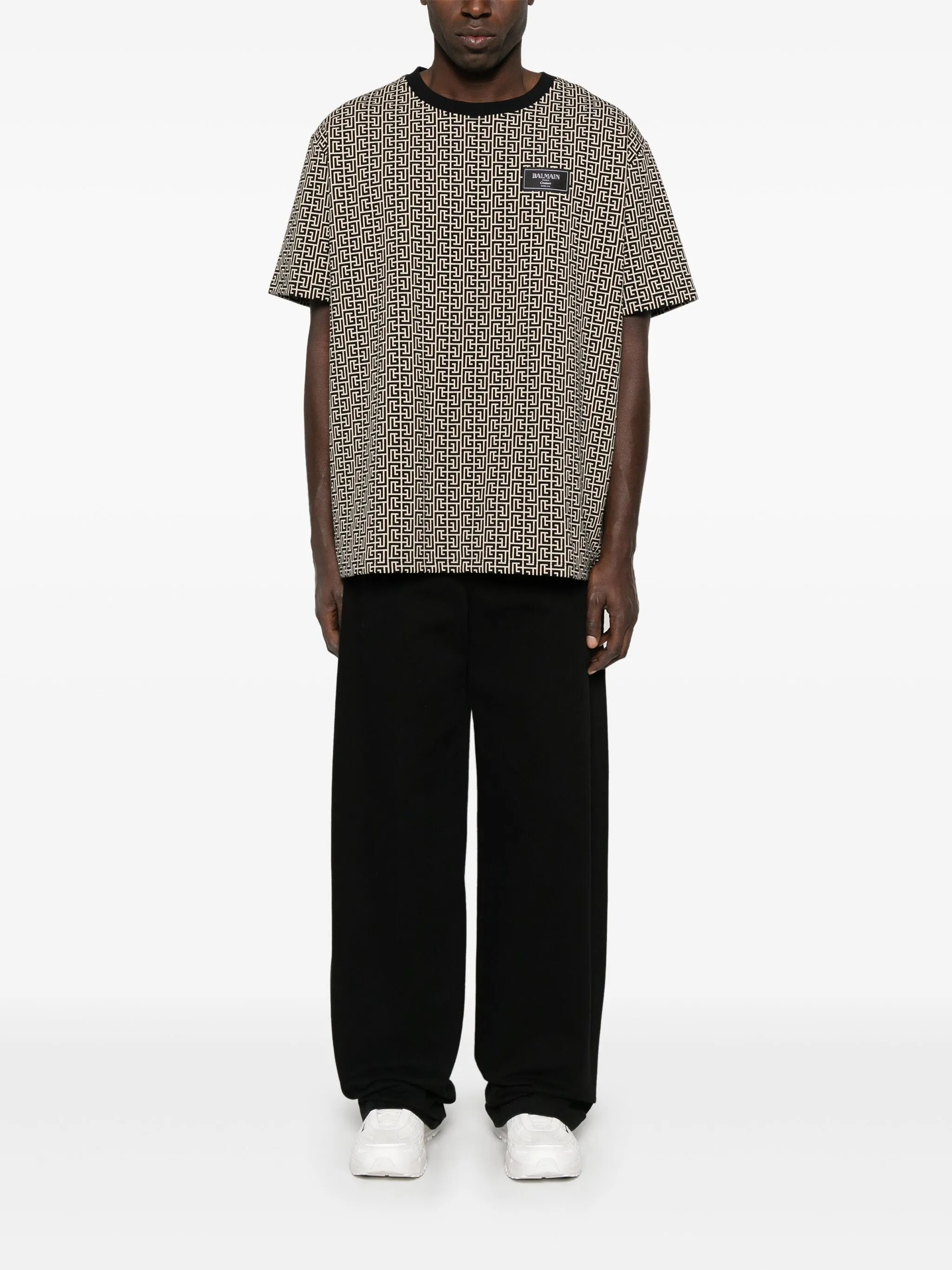 T-Shirt aus PB Labyrinth-Jacquard