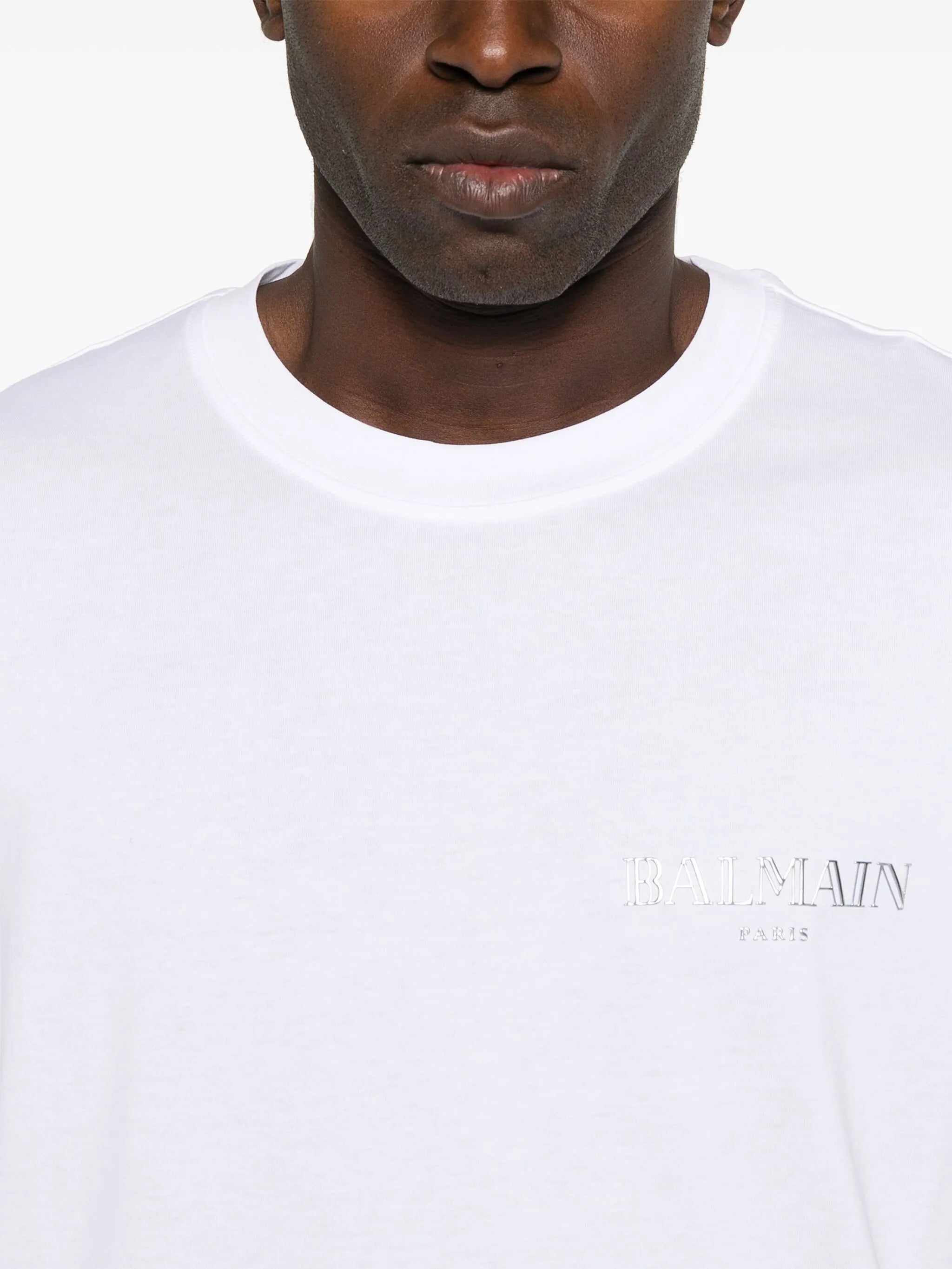 T-Shirt mit Vintage-Gel-Logo