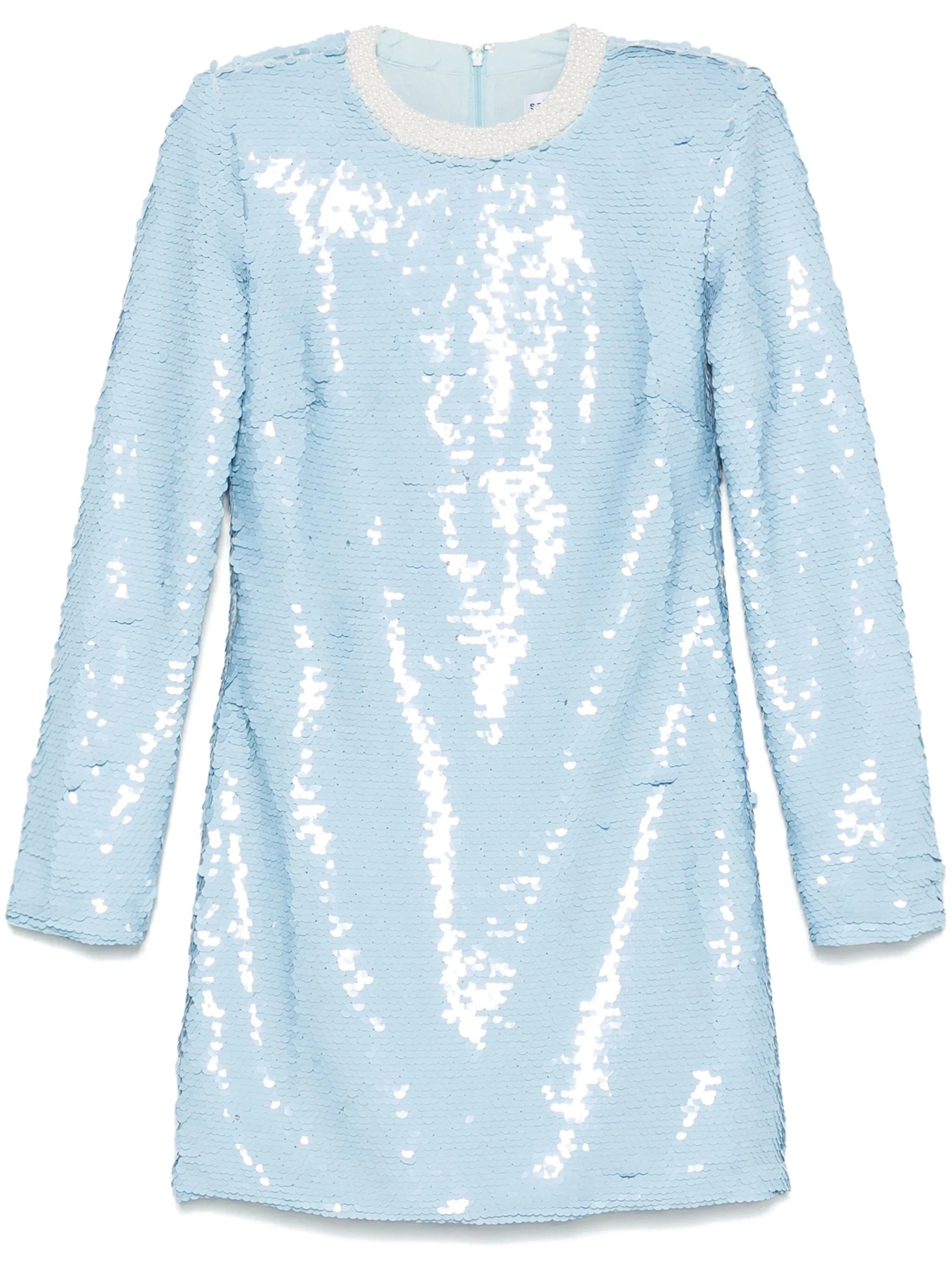 Minikleid mit Pailletten