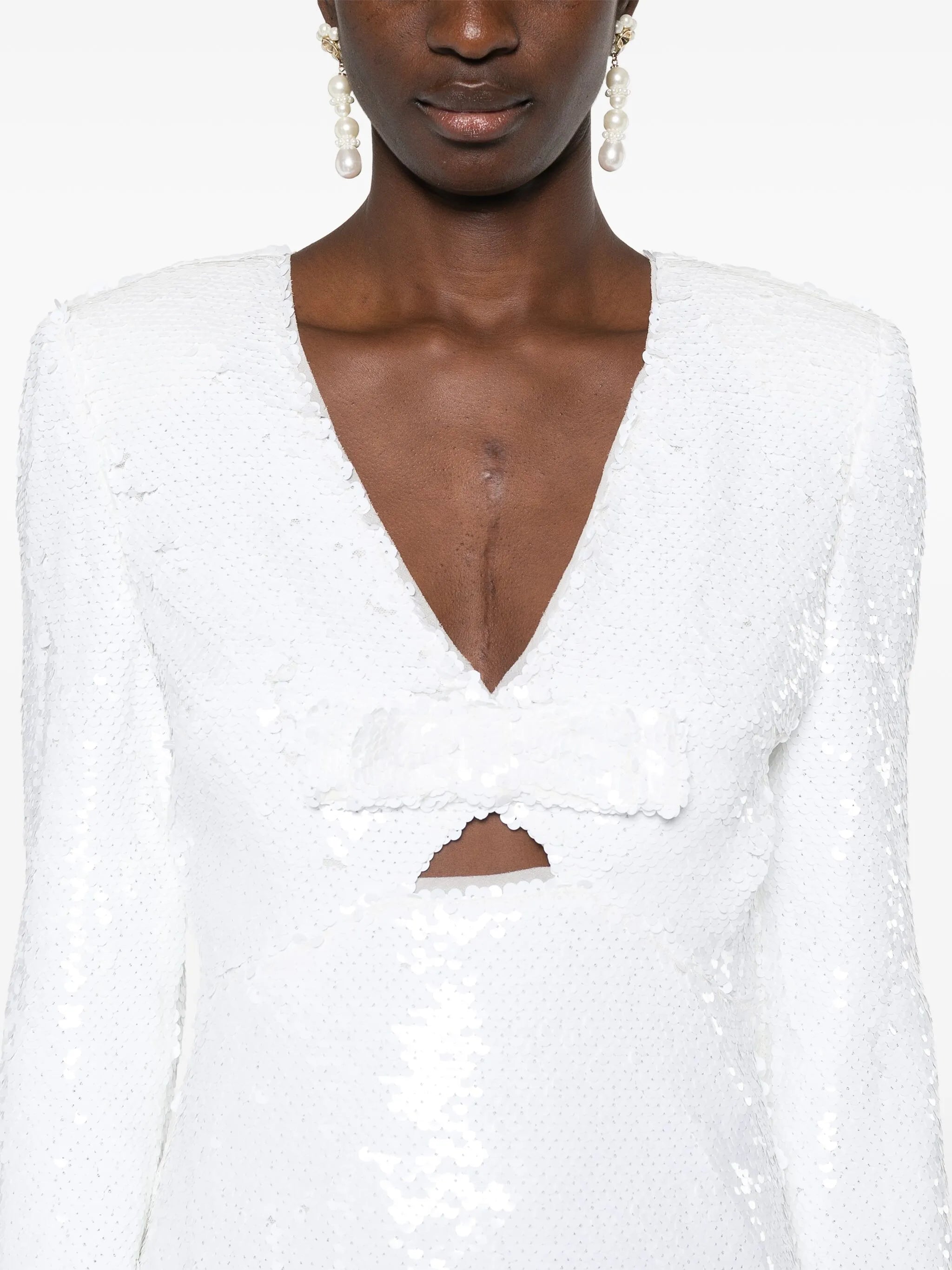 Minikleid mit Pailletten