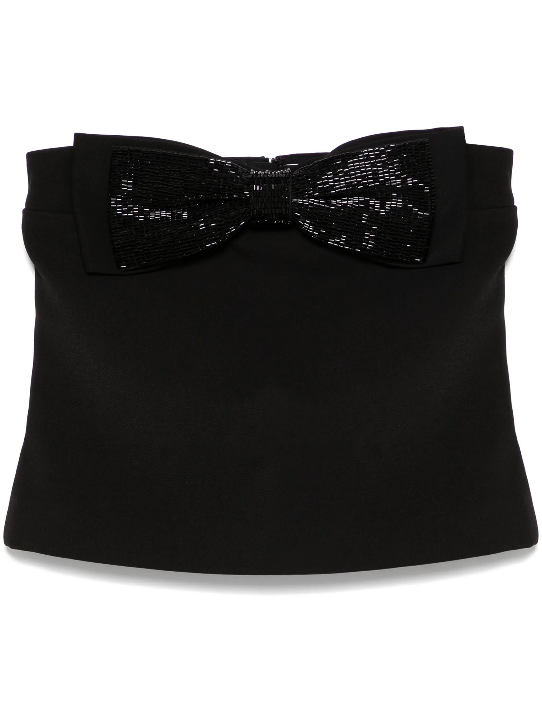Bandeau-Top aus Krepp