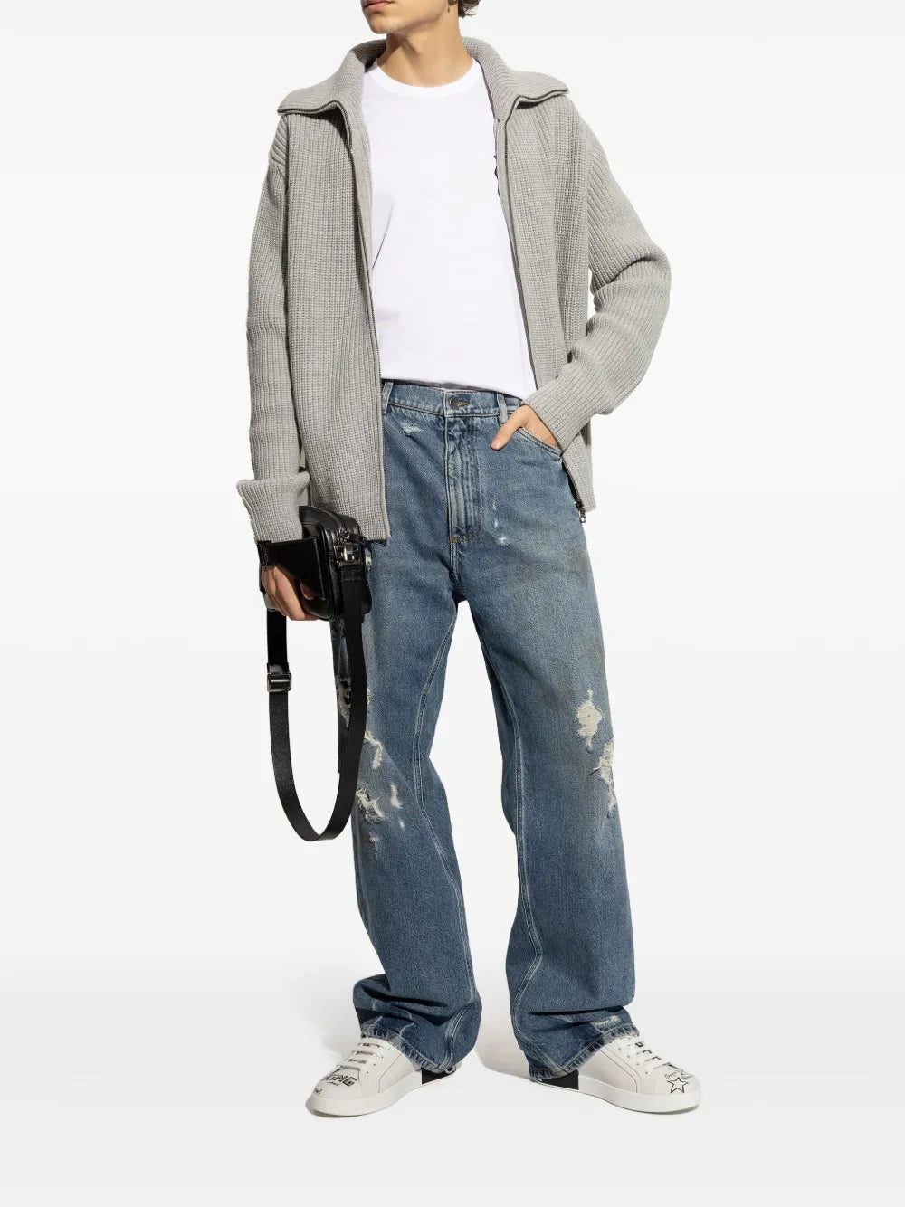 Sneakers mit Logo-Patch