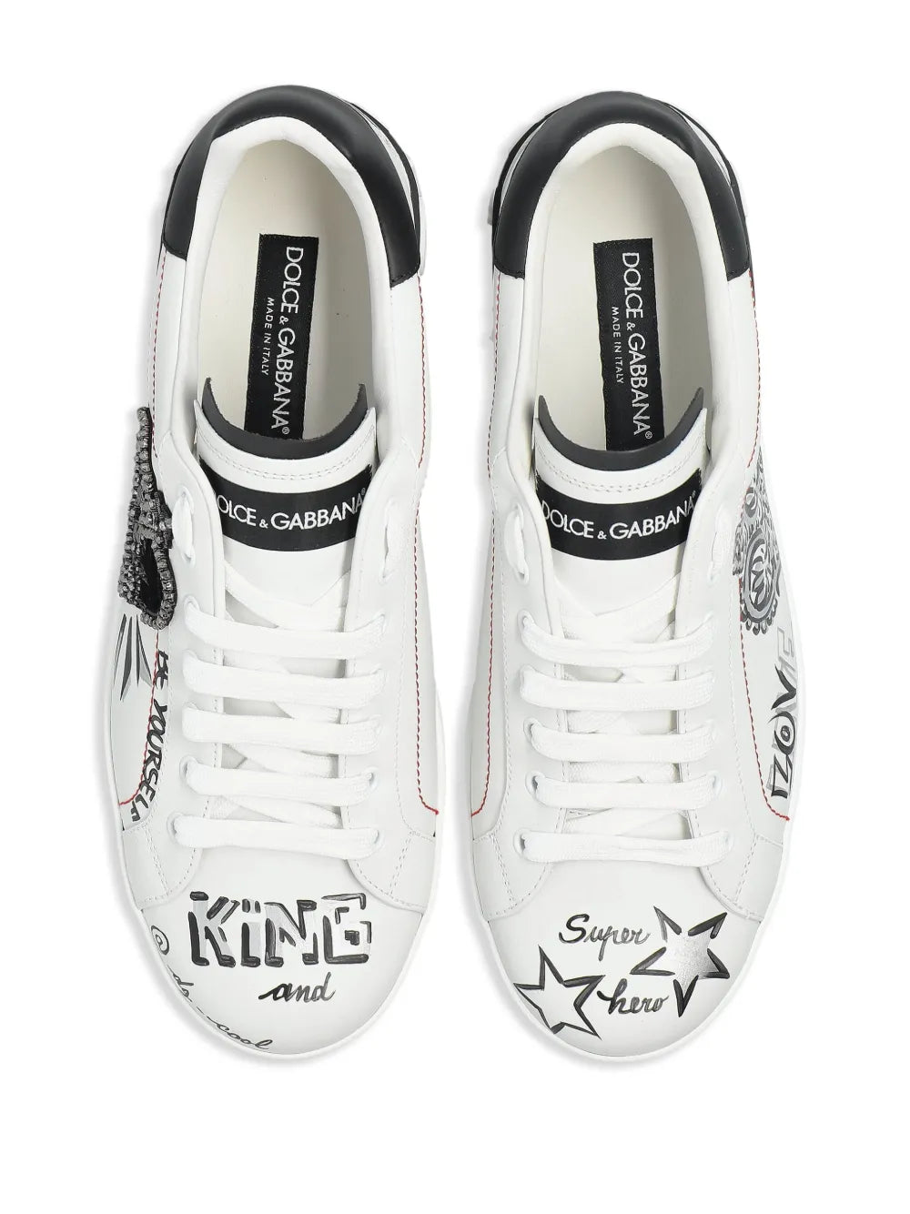Sneakers mit Logo-Patch