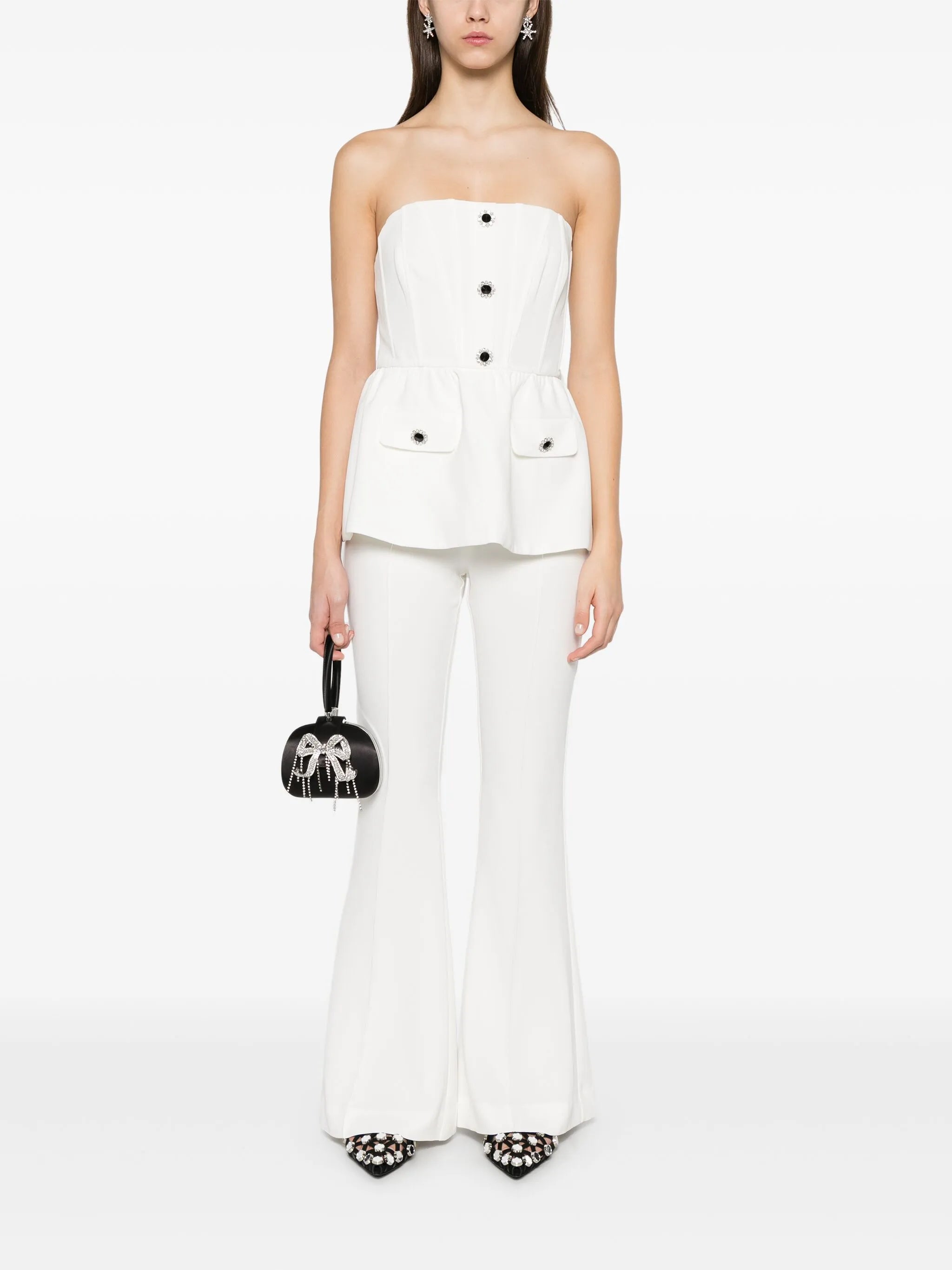 Krepp-Jumpsuit