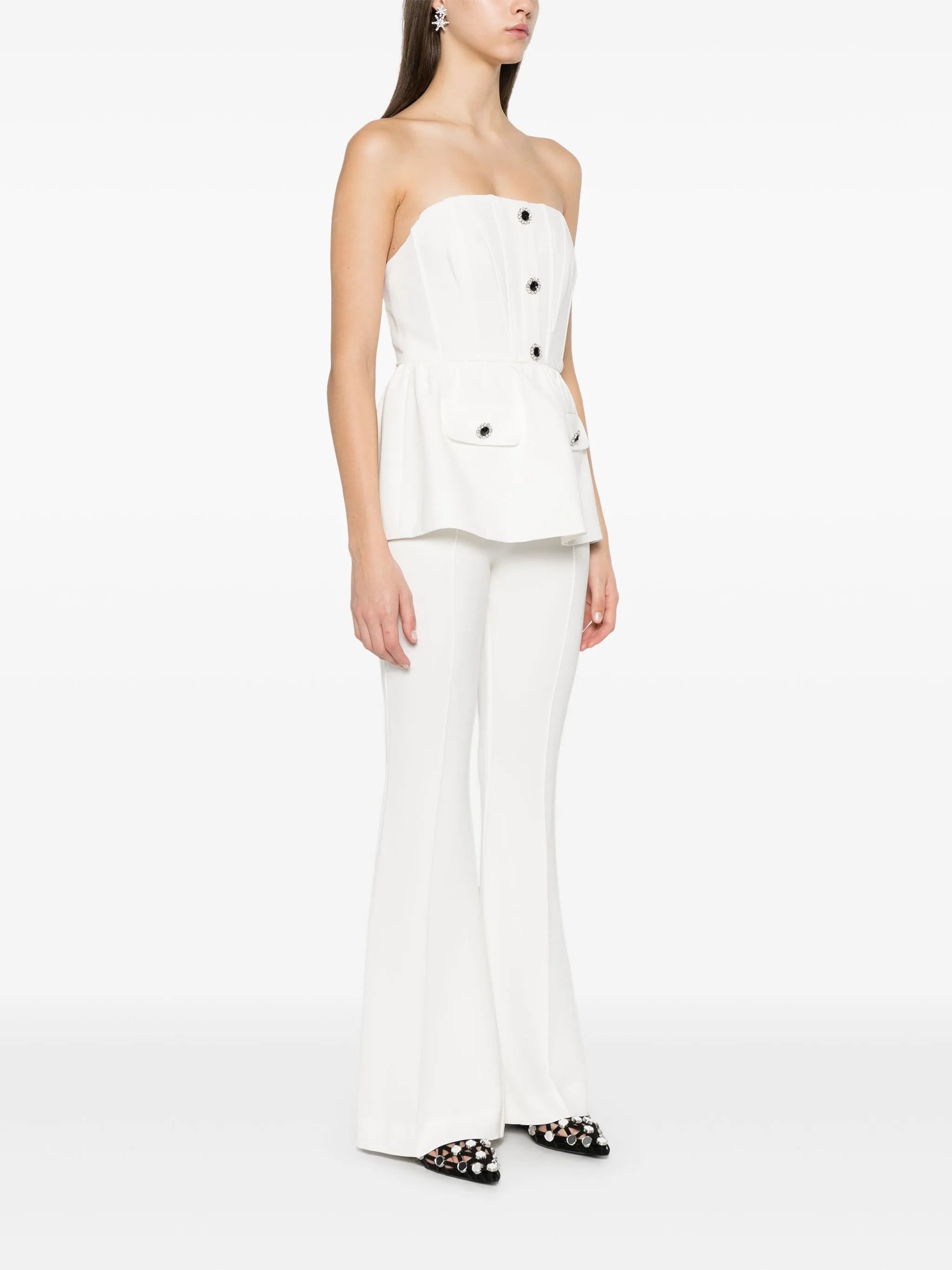 Krepp-Jumpsuit
