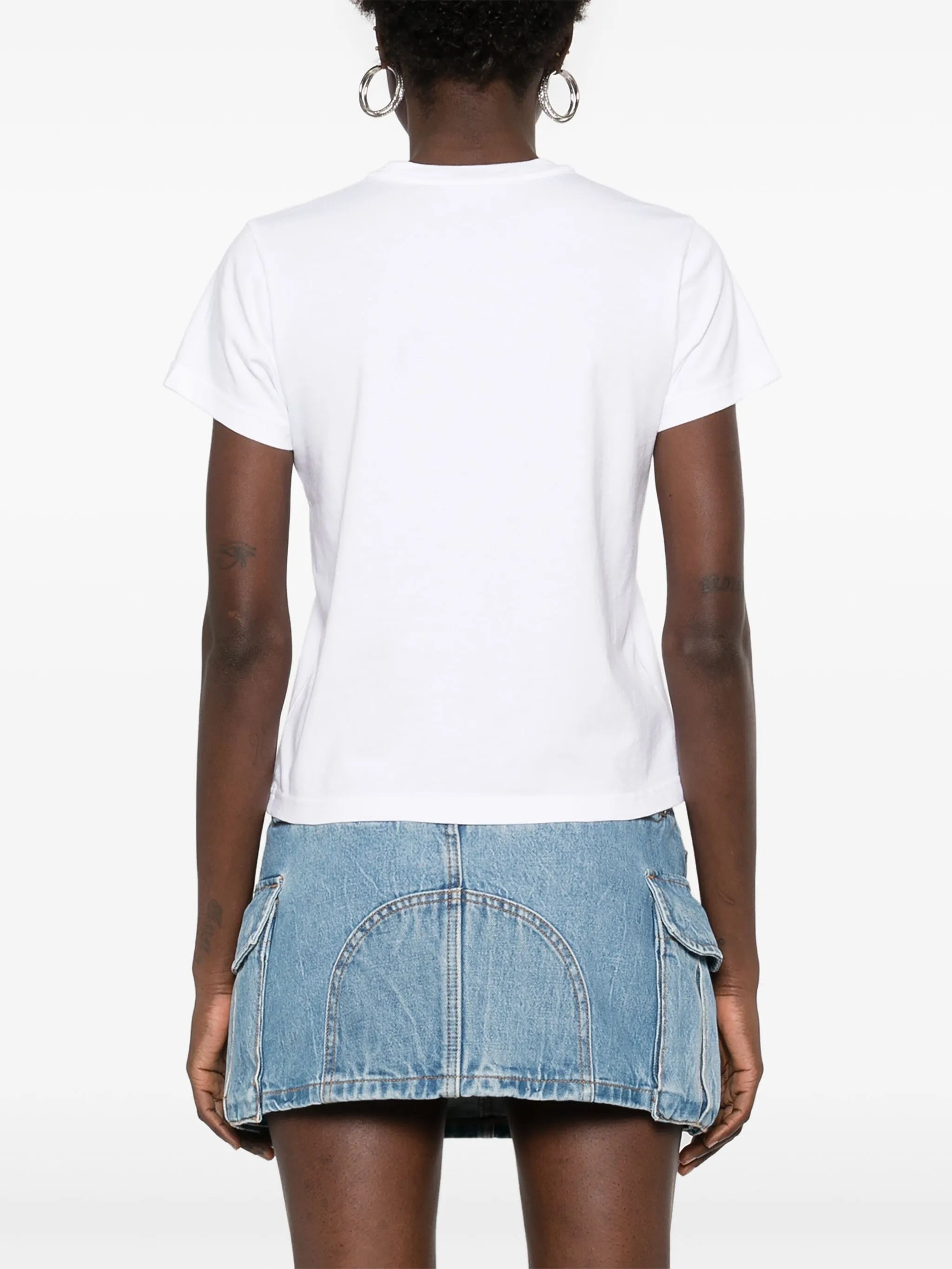 T-Shirt mit Logo-Prägung