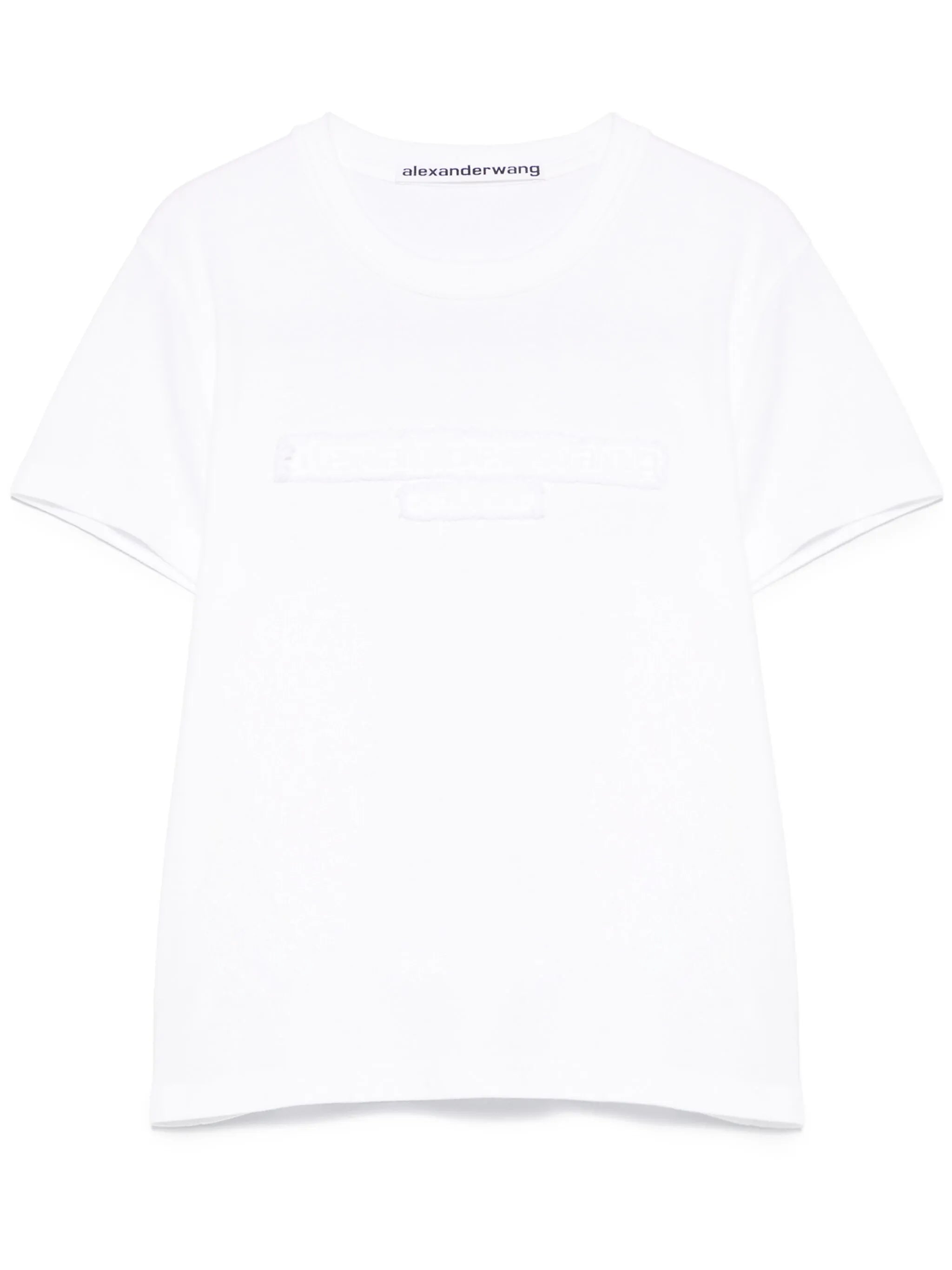 T-Shirt mit Logo-Prägung