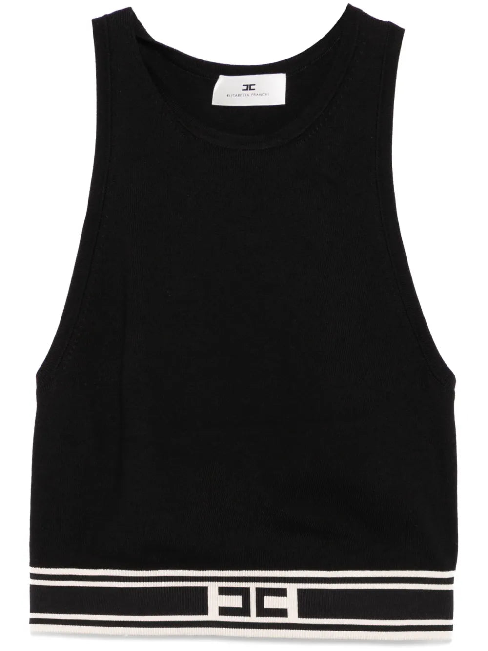 Tanktop mit Logo-Band