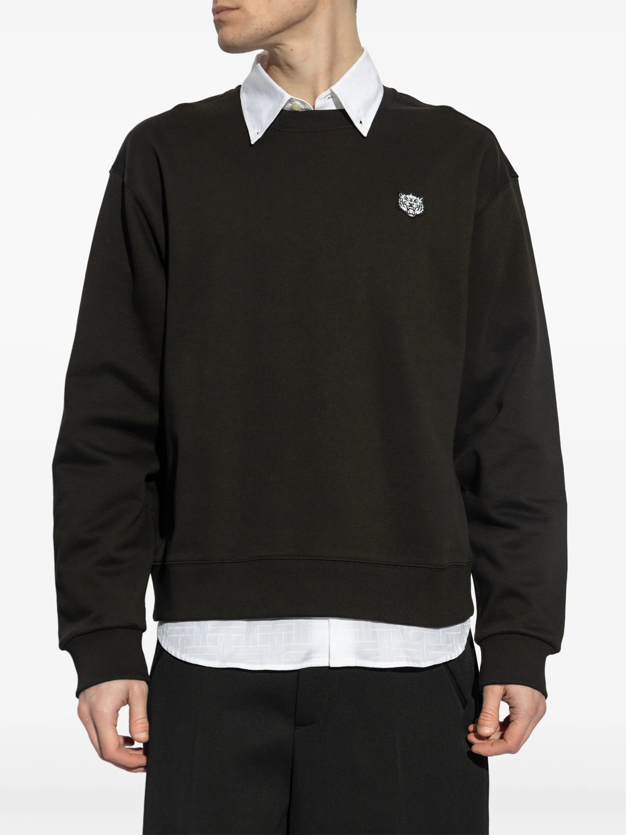 Sweatshirt mit Logo-Patch