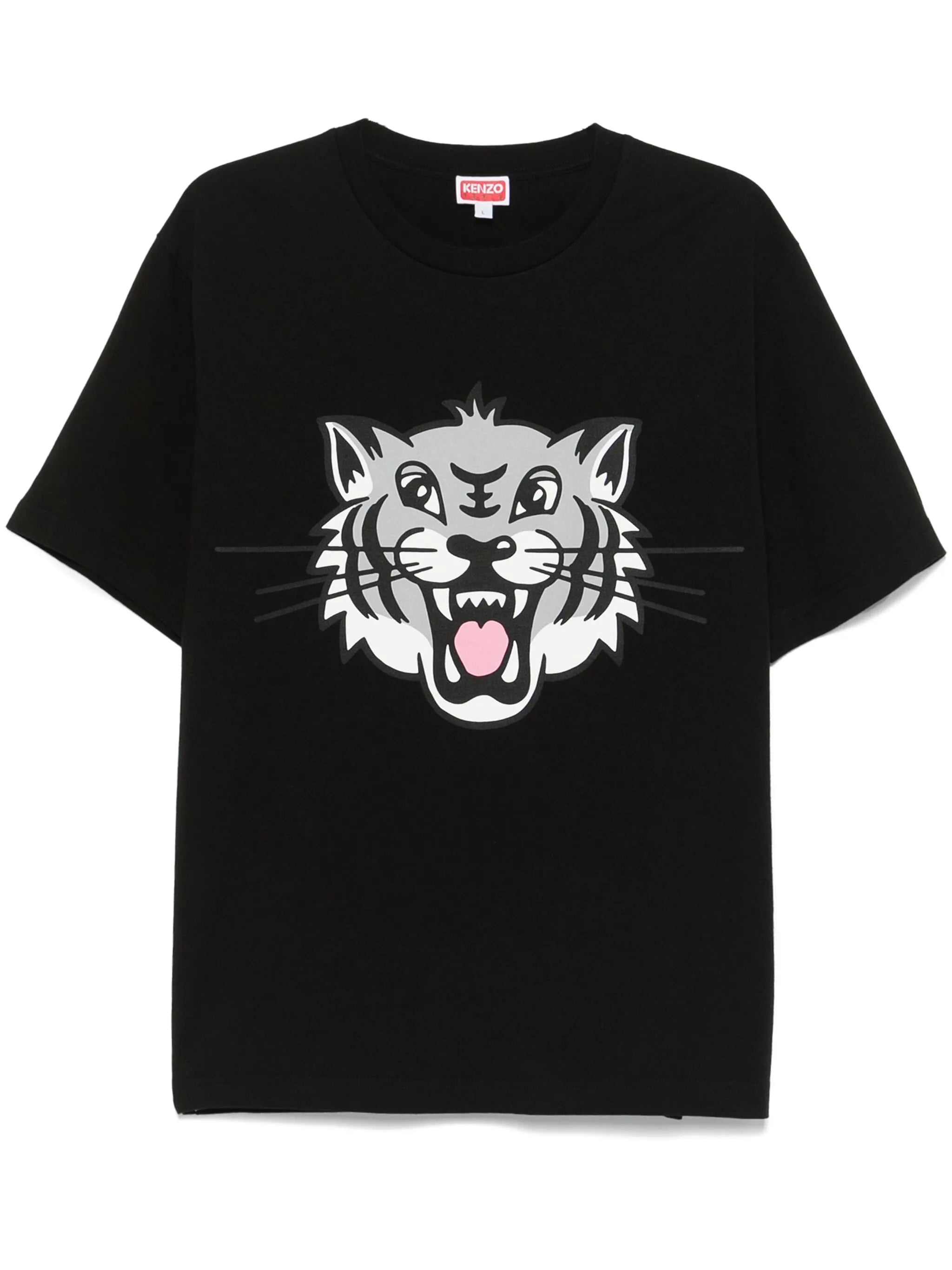 T-shirt with tiger print