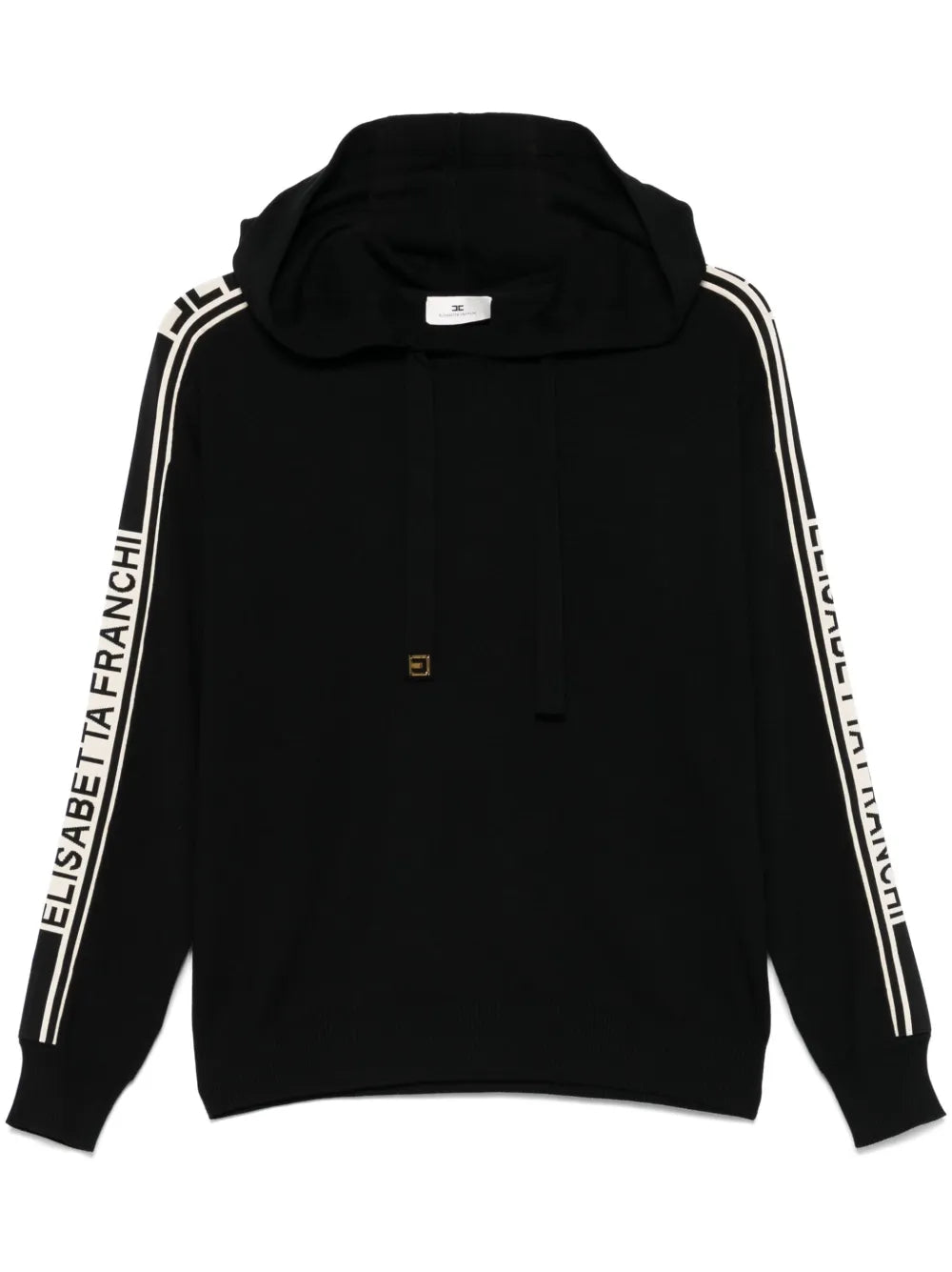 Hoodie mit Kontrastband