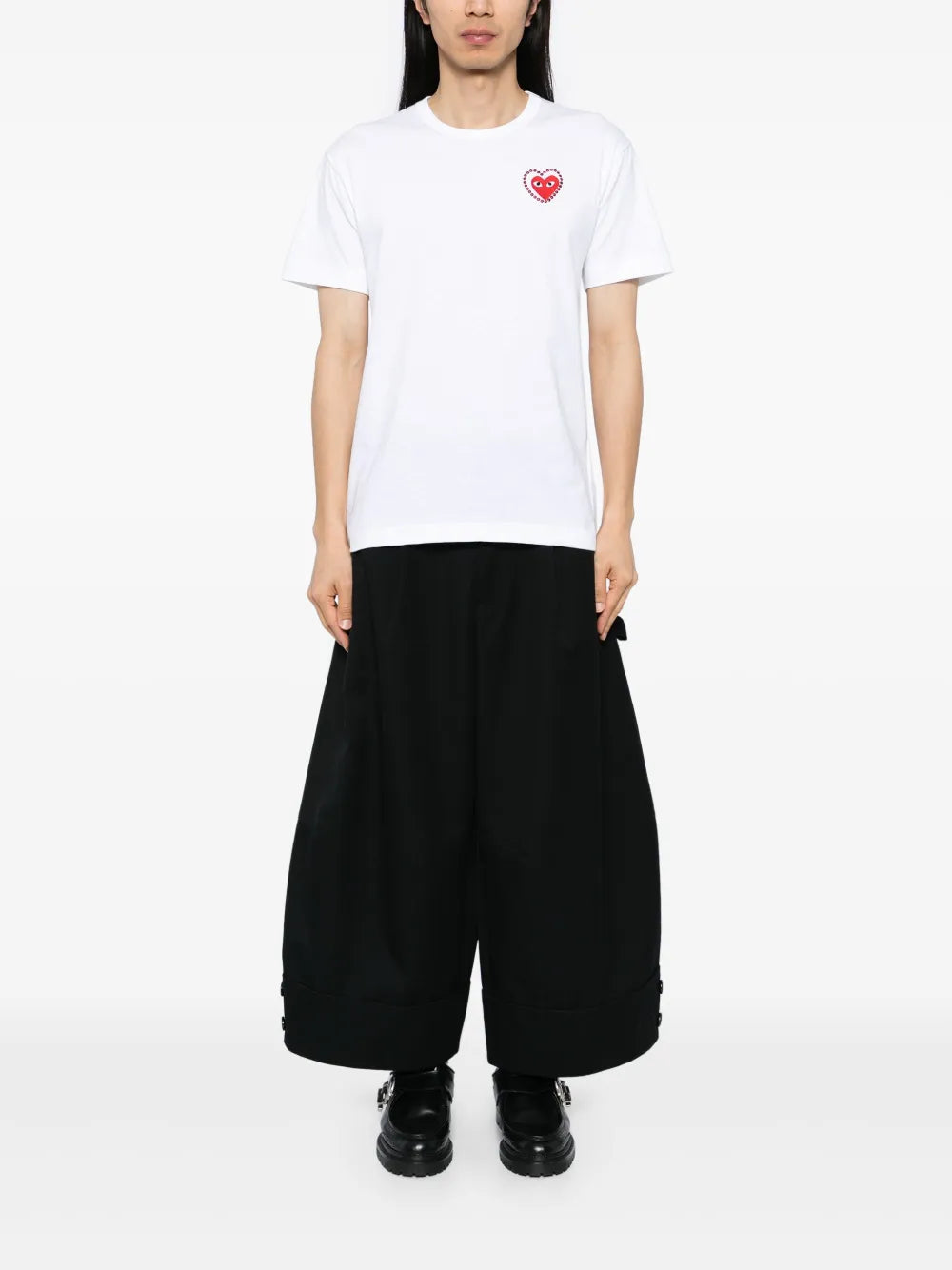 T-Shirt mit Logo-Patch
