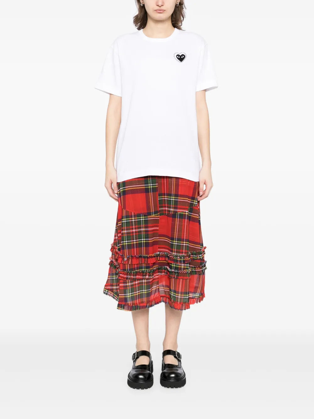 T-Shirt mit Logo-Patch