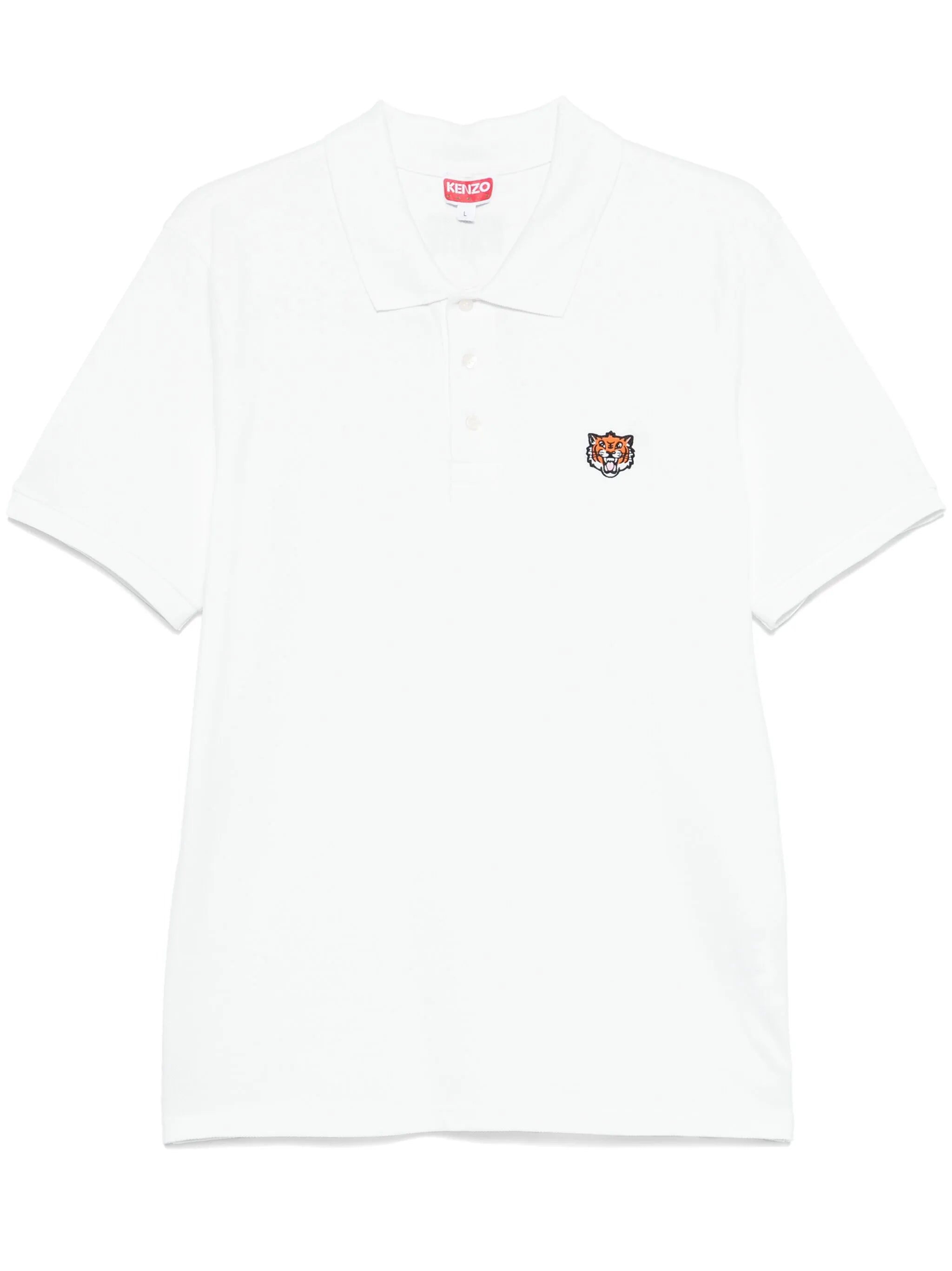 Poloshirt mit Happy Tiger-Stickerei