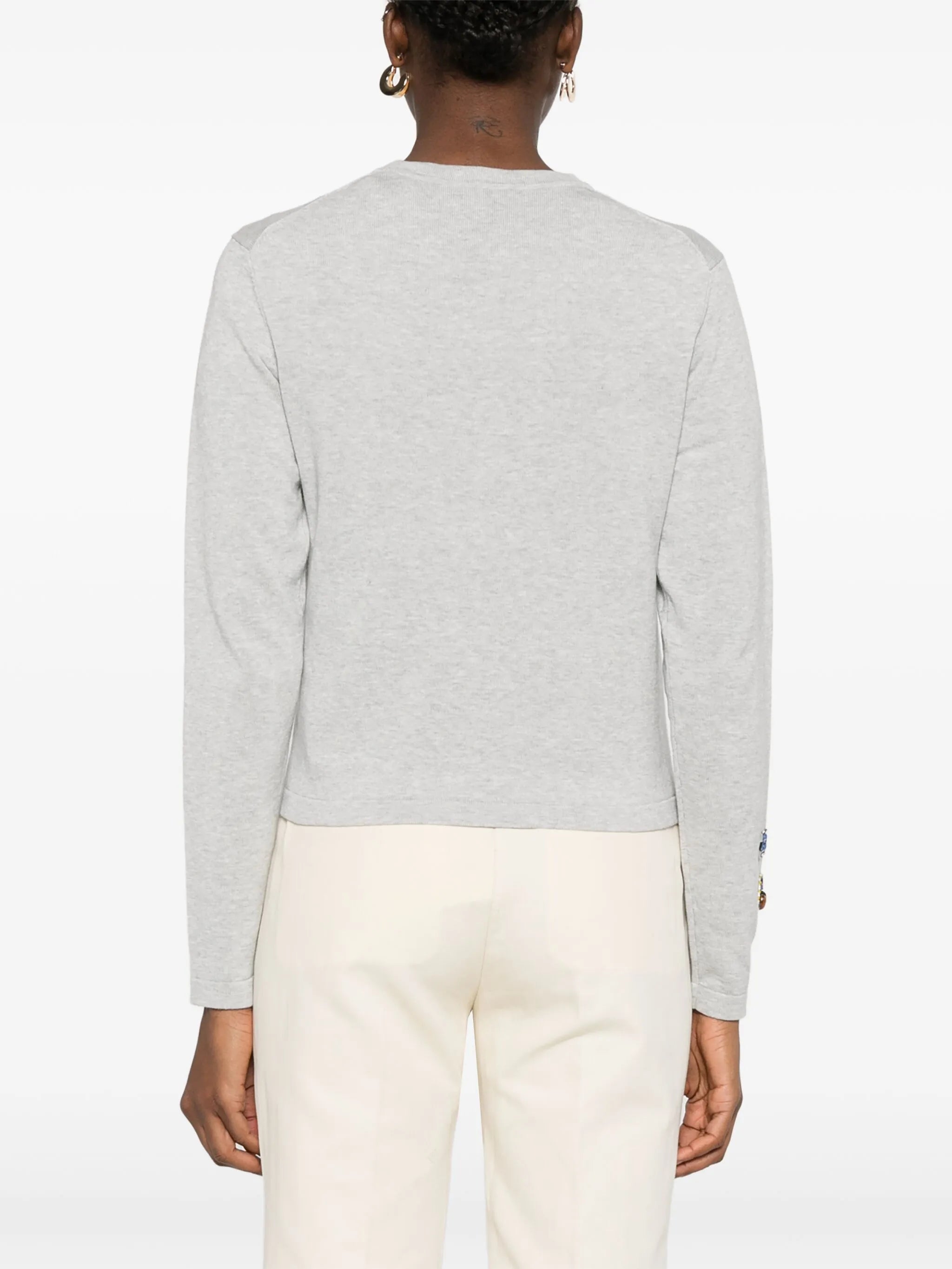 Embroidered cardigan