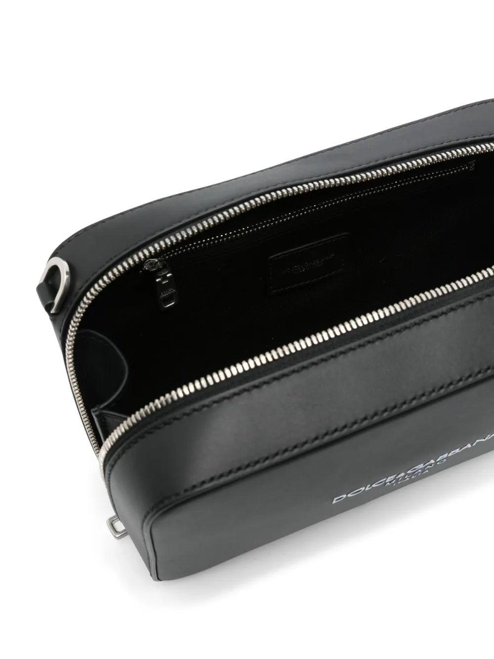 Courier bag with logo embossing