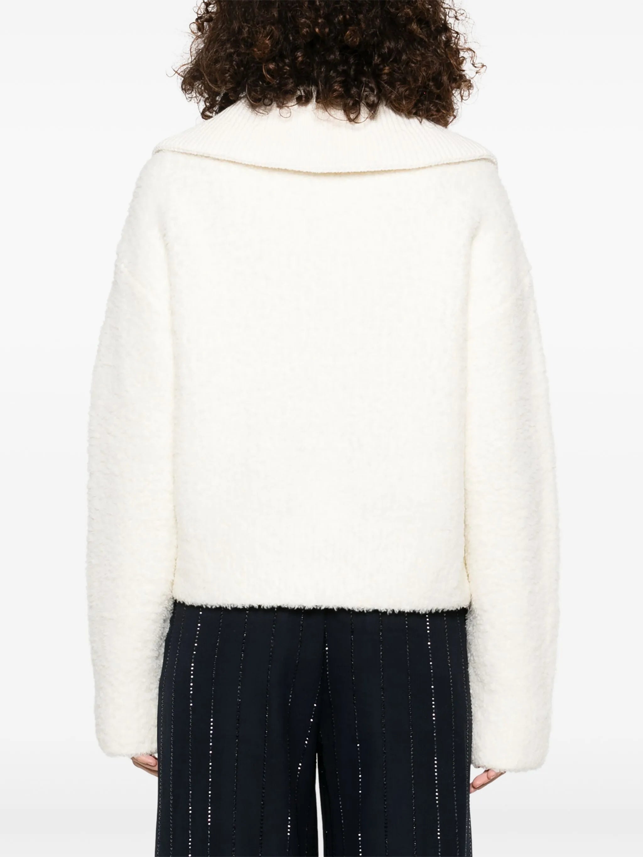 Grob gestrickter Cardigan