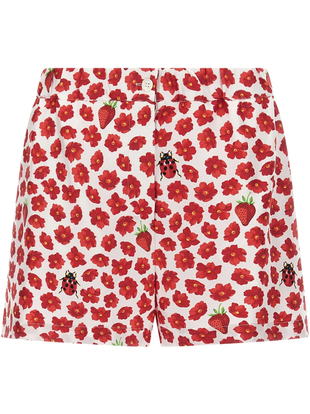 Strawberry Garden Silk Boxershorts