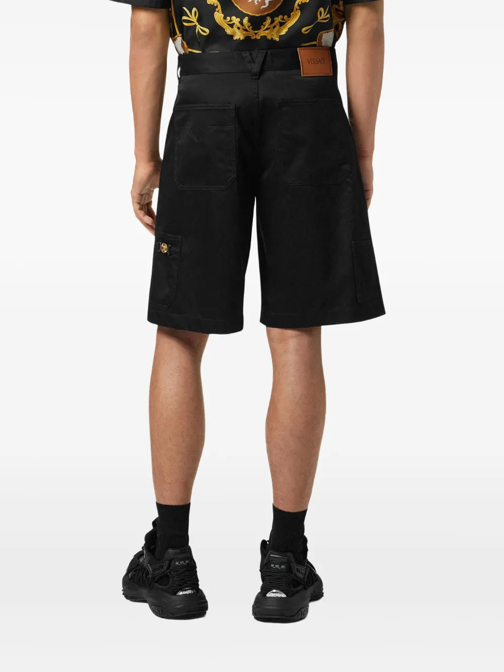 Cargoshorts aus Gabardine