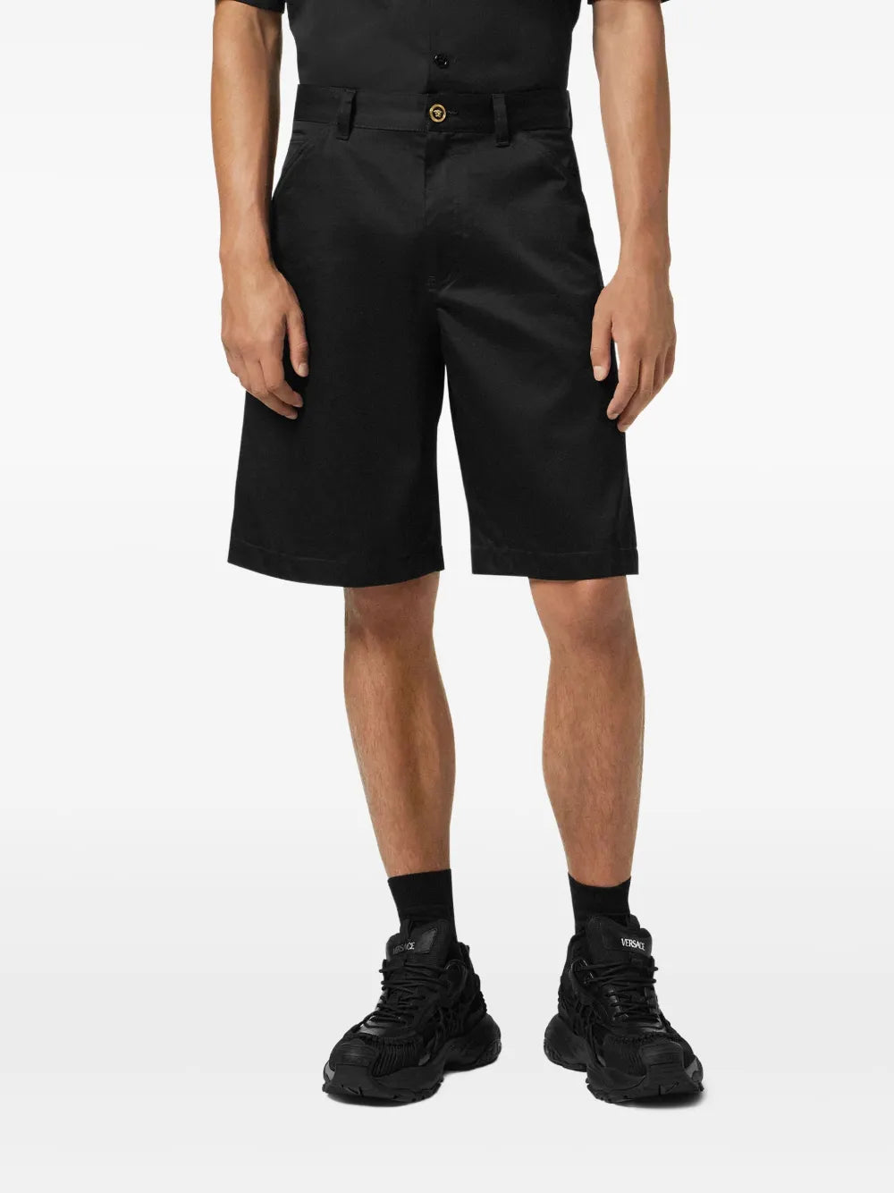 Cargoshorts aus Gabardine