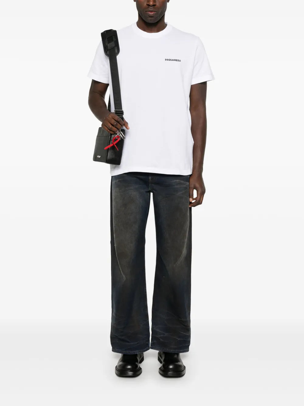 T-shirt with logo print