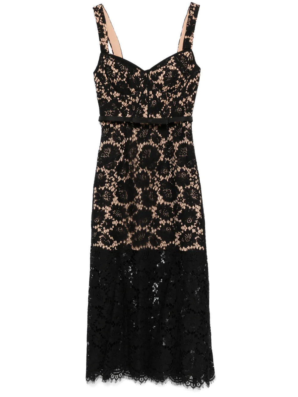 Midikleid aus Spitze