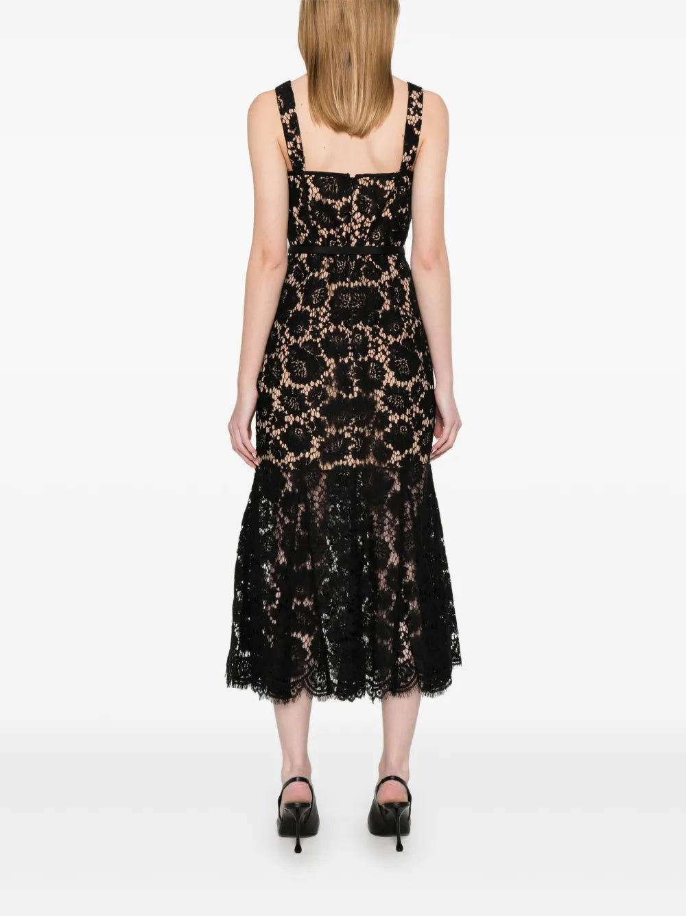 Midikleid aus Spitze