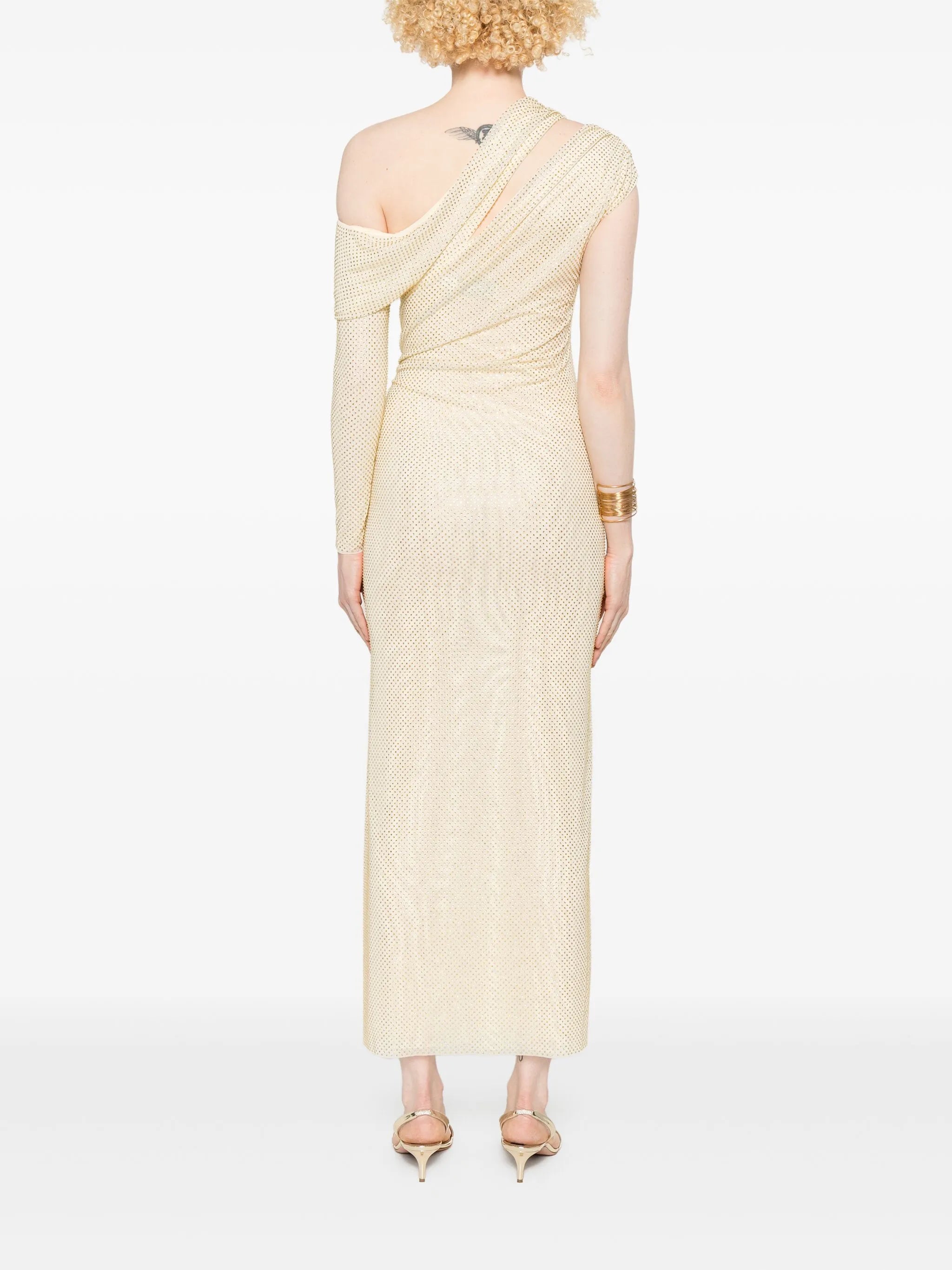 Abendkleid mit Strassverzierung