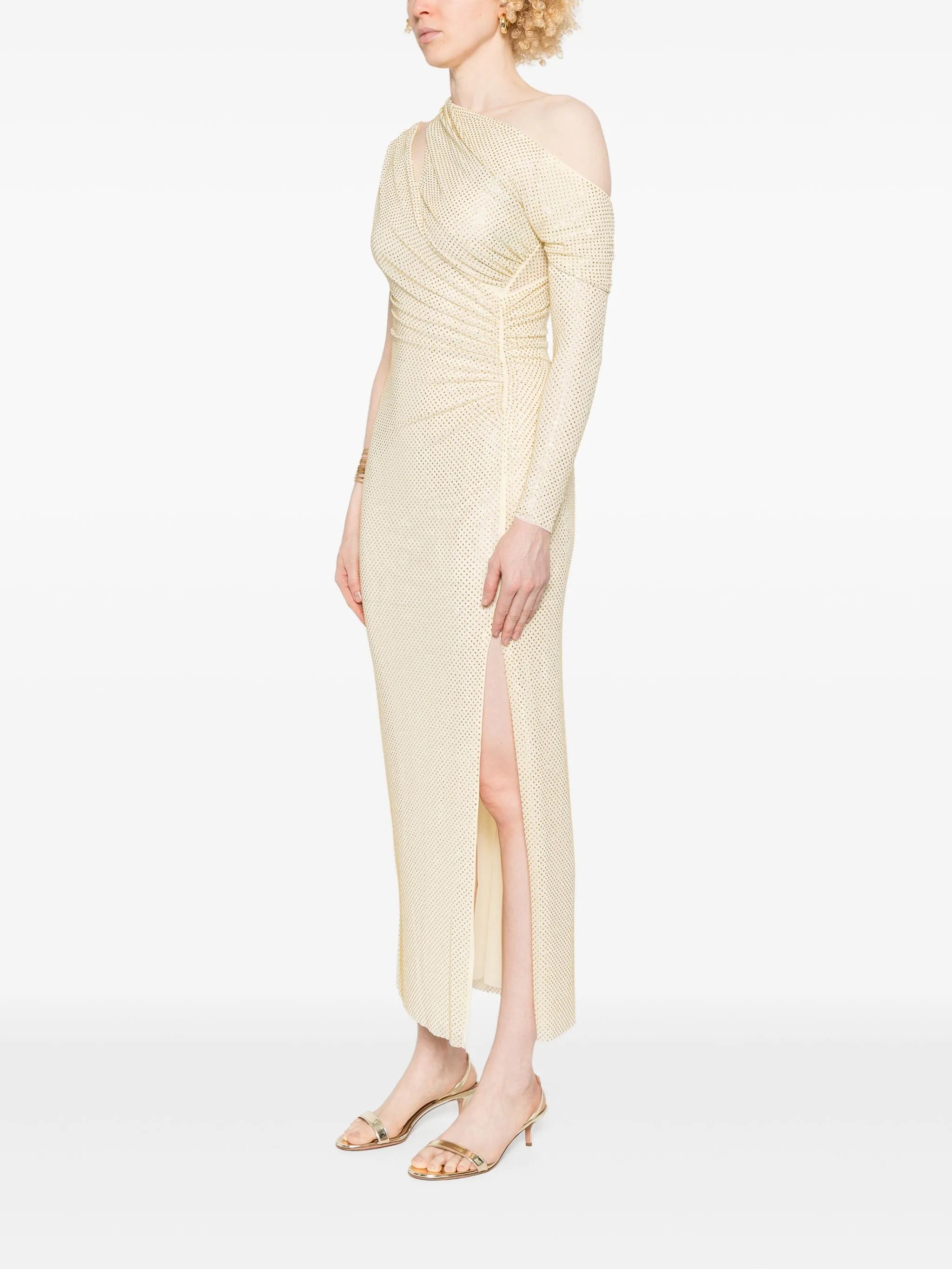 Abendkleid mit Strassverzierung