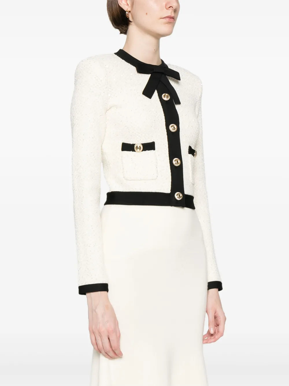 Cardigan with sequins