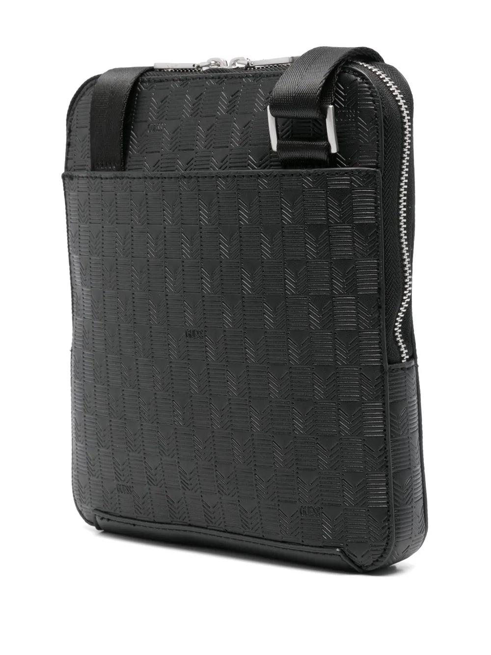 Courier bag with logo embossing