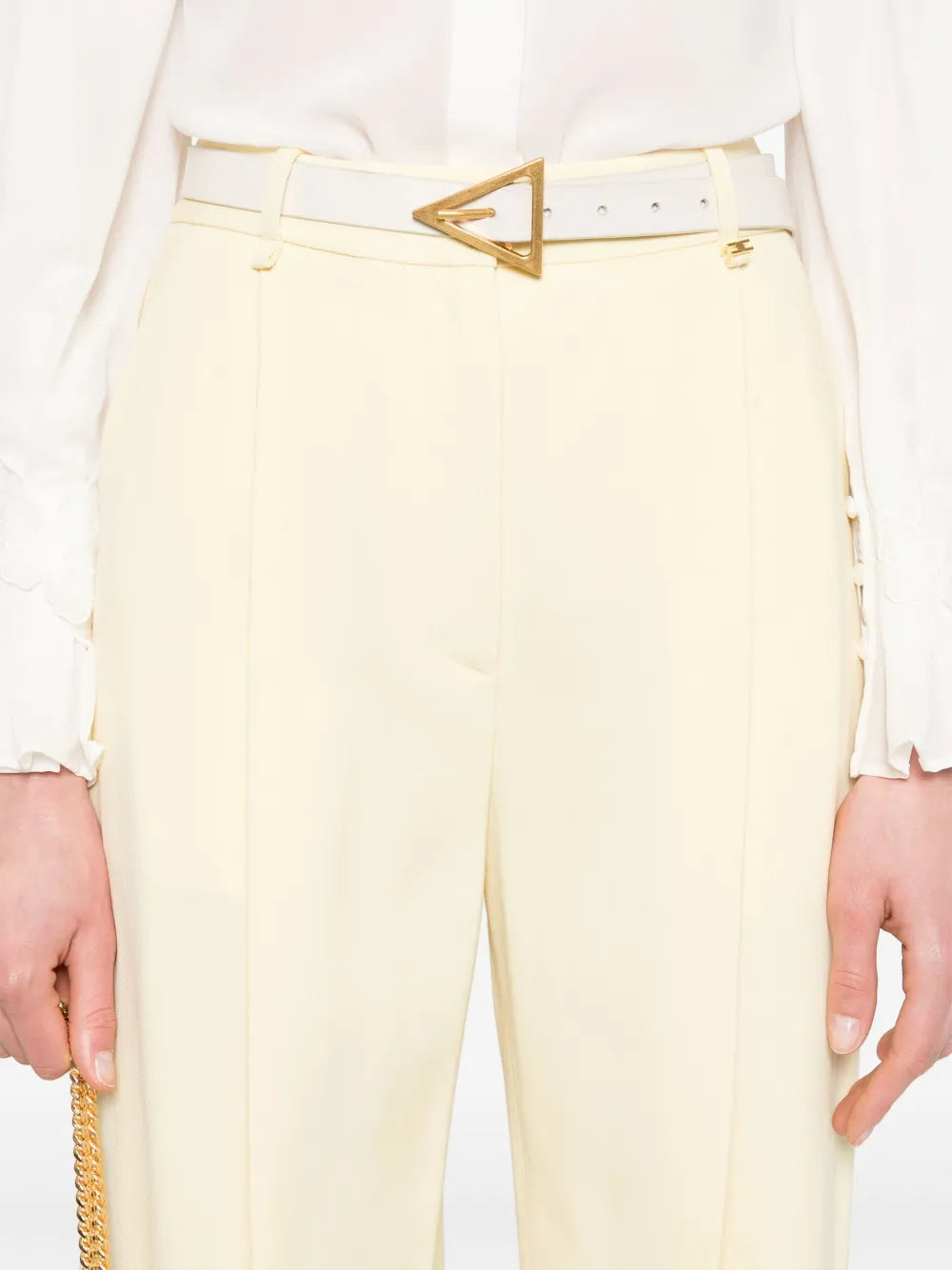 Plissierte Hose