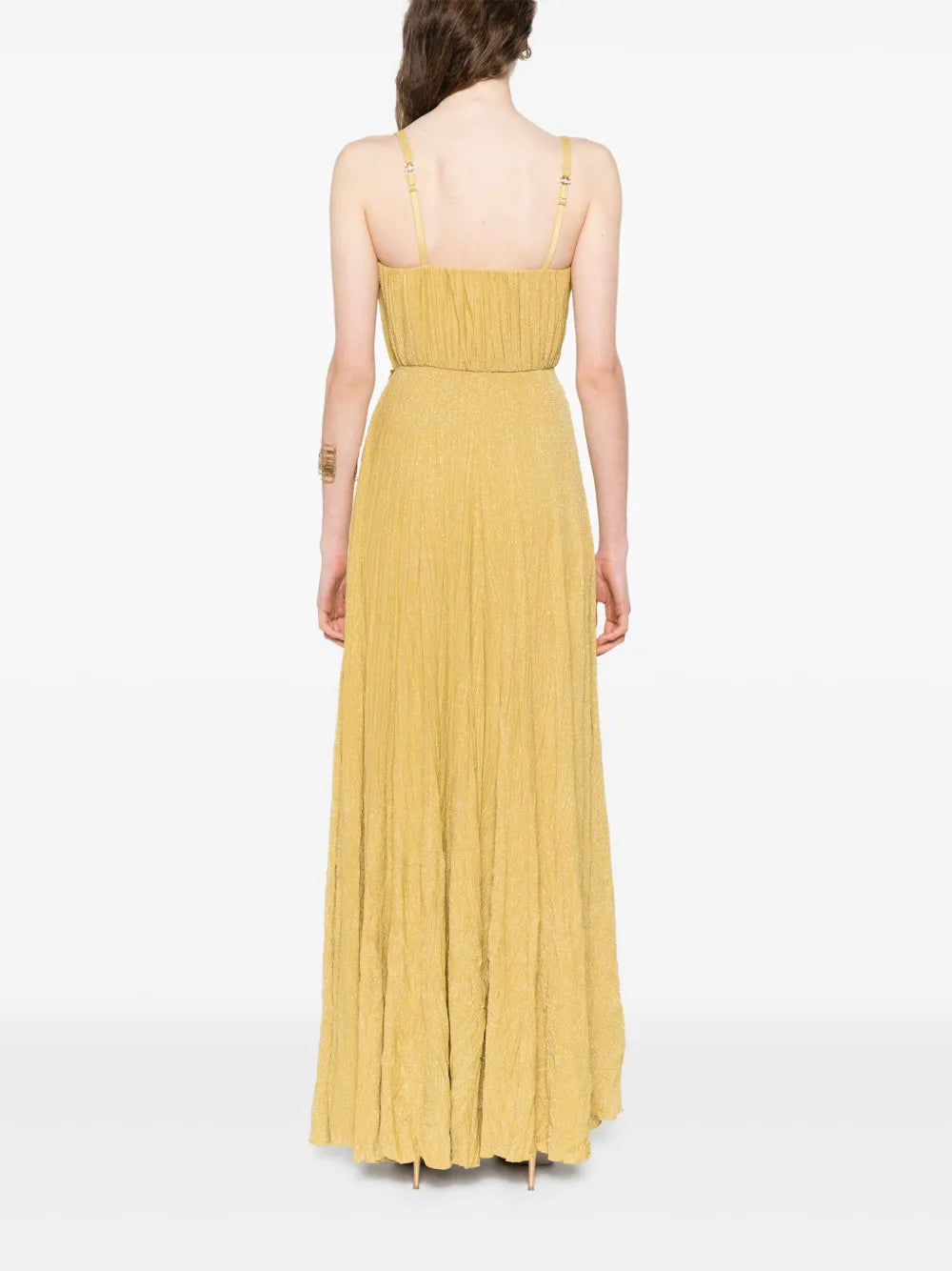 Abendkleid mit Blumenapplikation