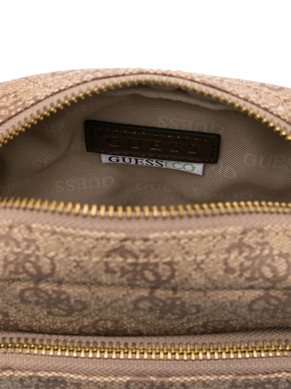 Courier bag with monogram