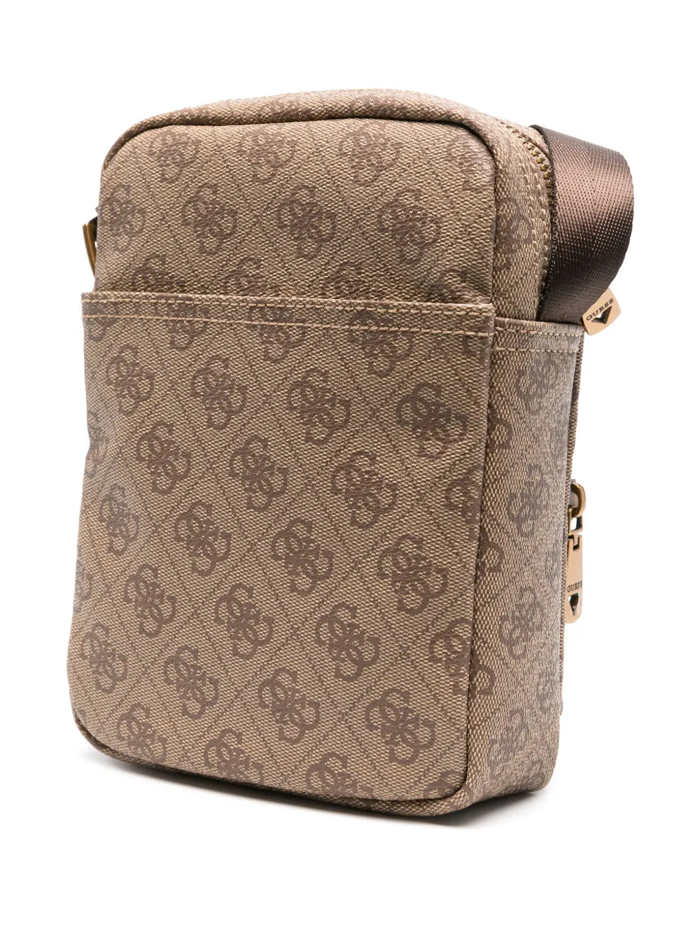 Courier bag with monogram