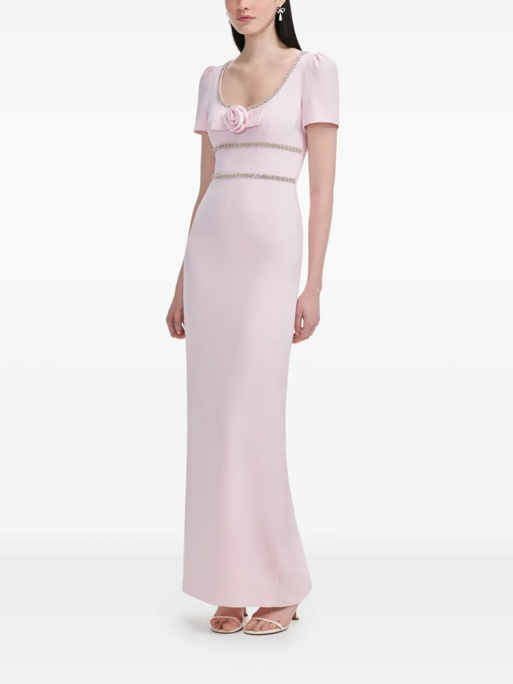 Dress with crystals