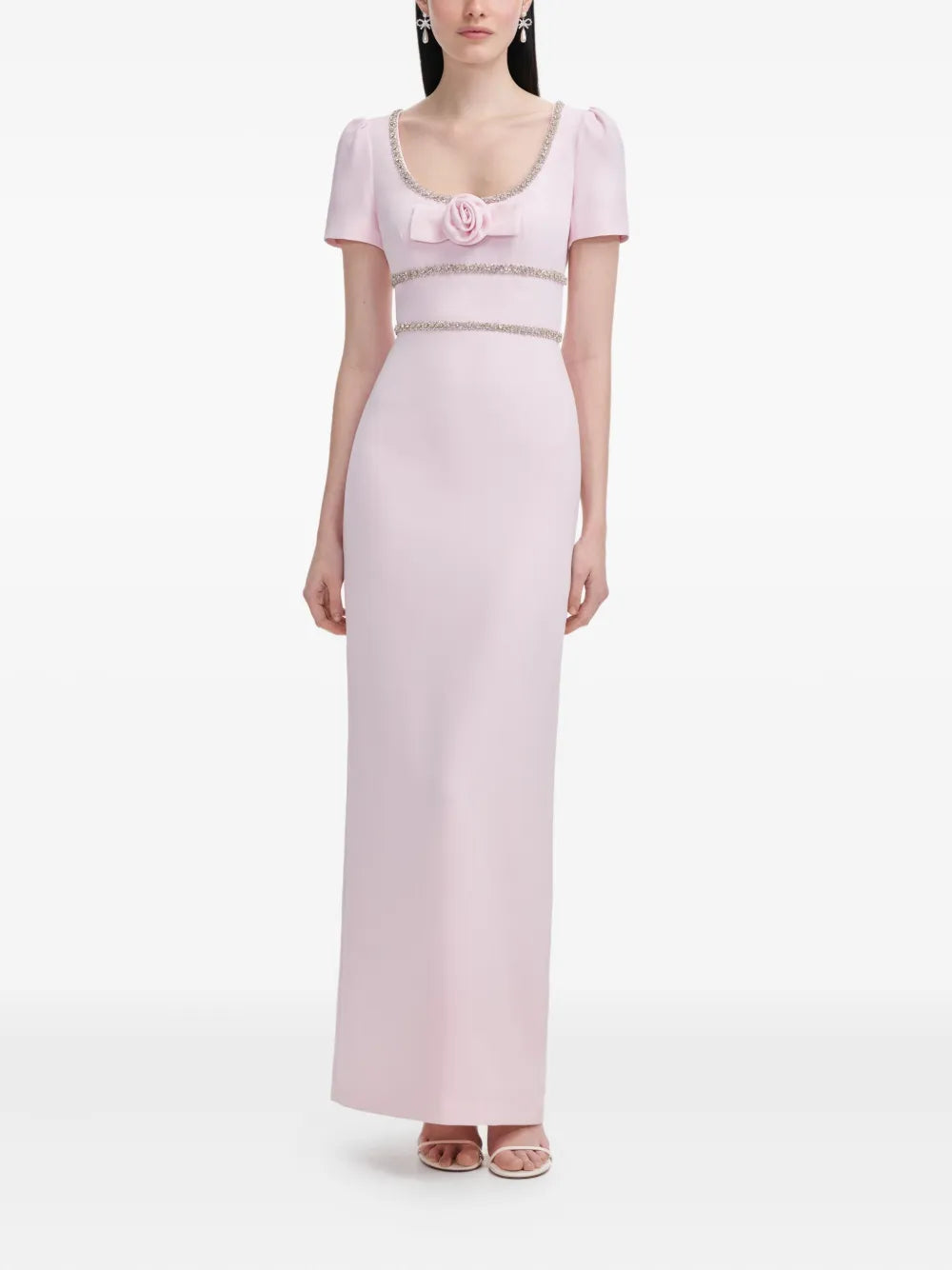 Dress with crystals