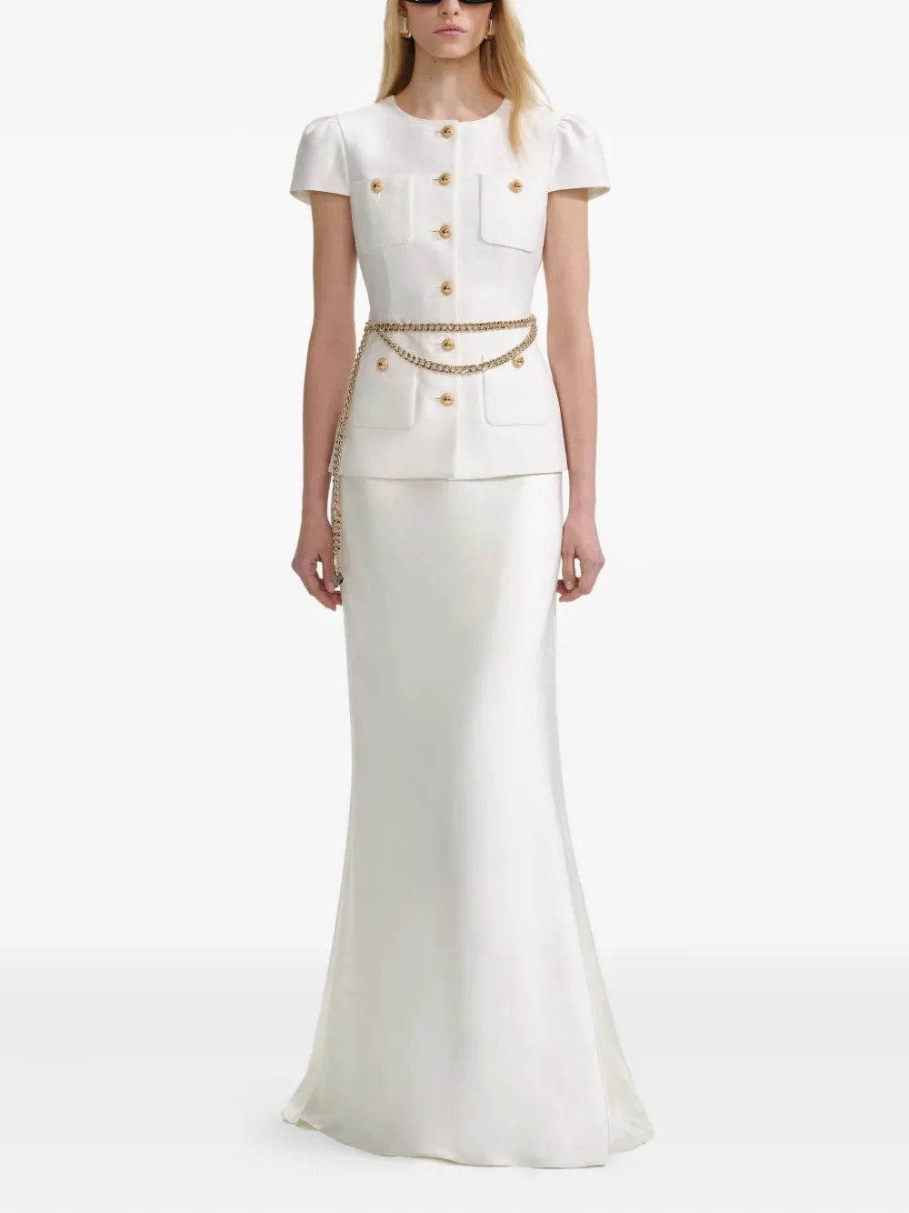 Kleid aus Taft