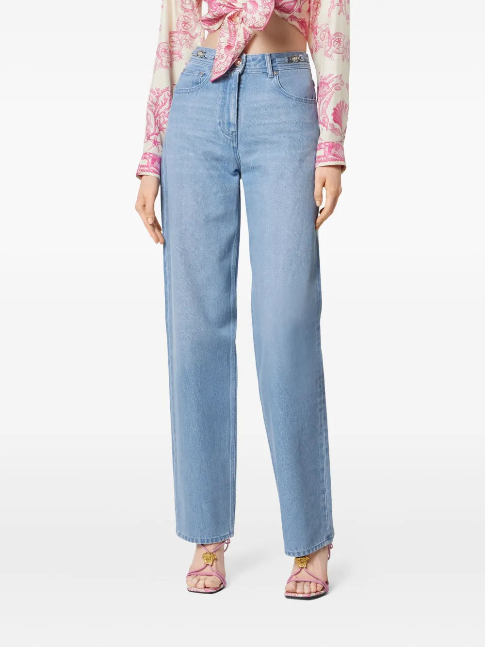 Medusa '95 jeans with high waist