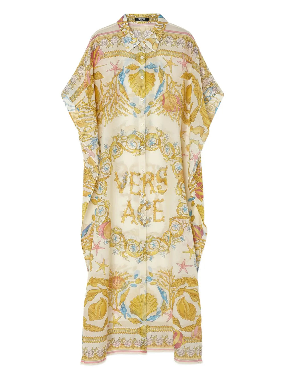 Underwater Baroque Caftan Dress