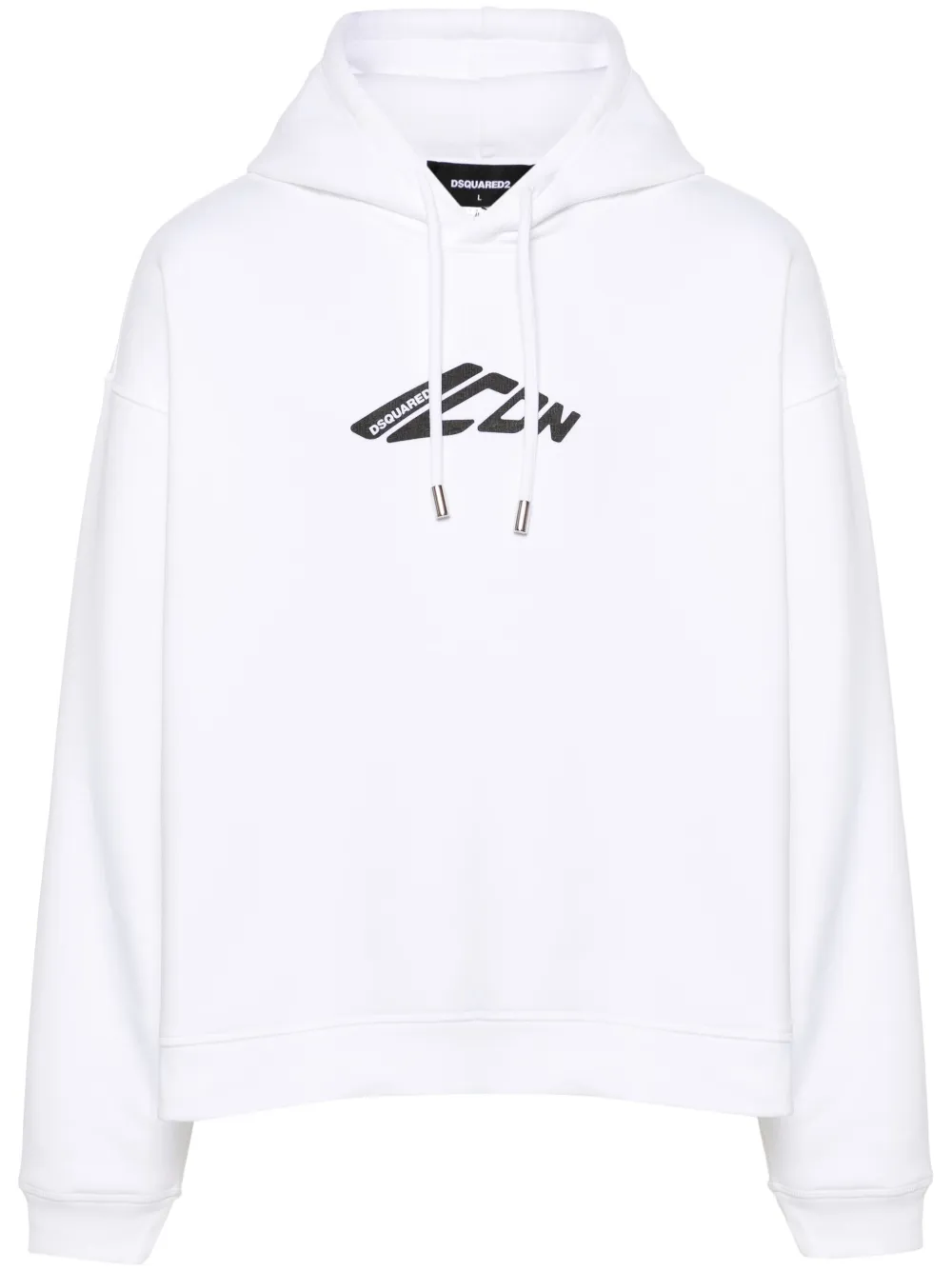 Hoodie mit Logo-Print