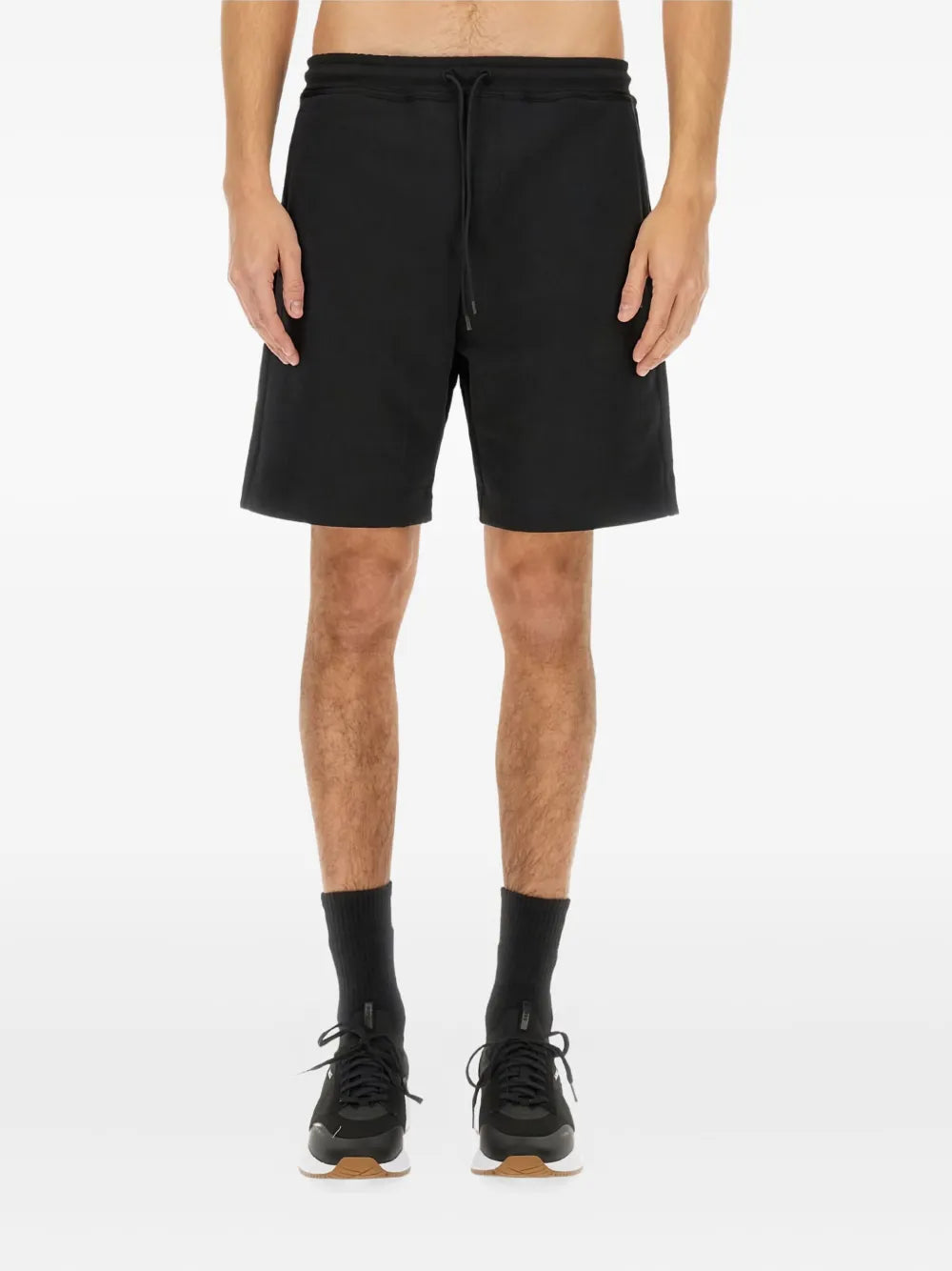 Jogging shorts with drawstring