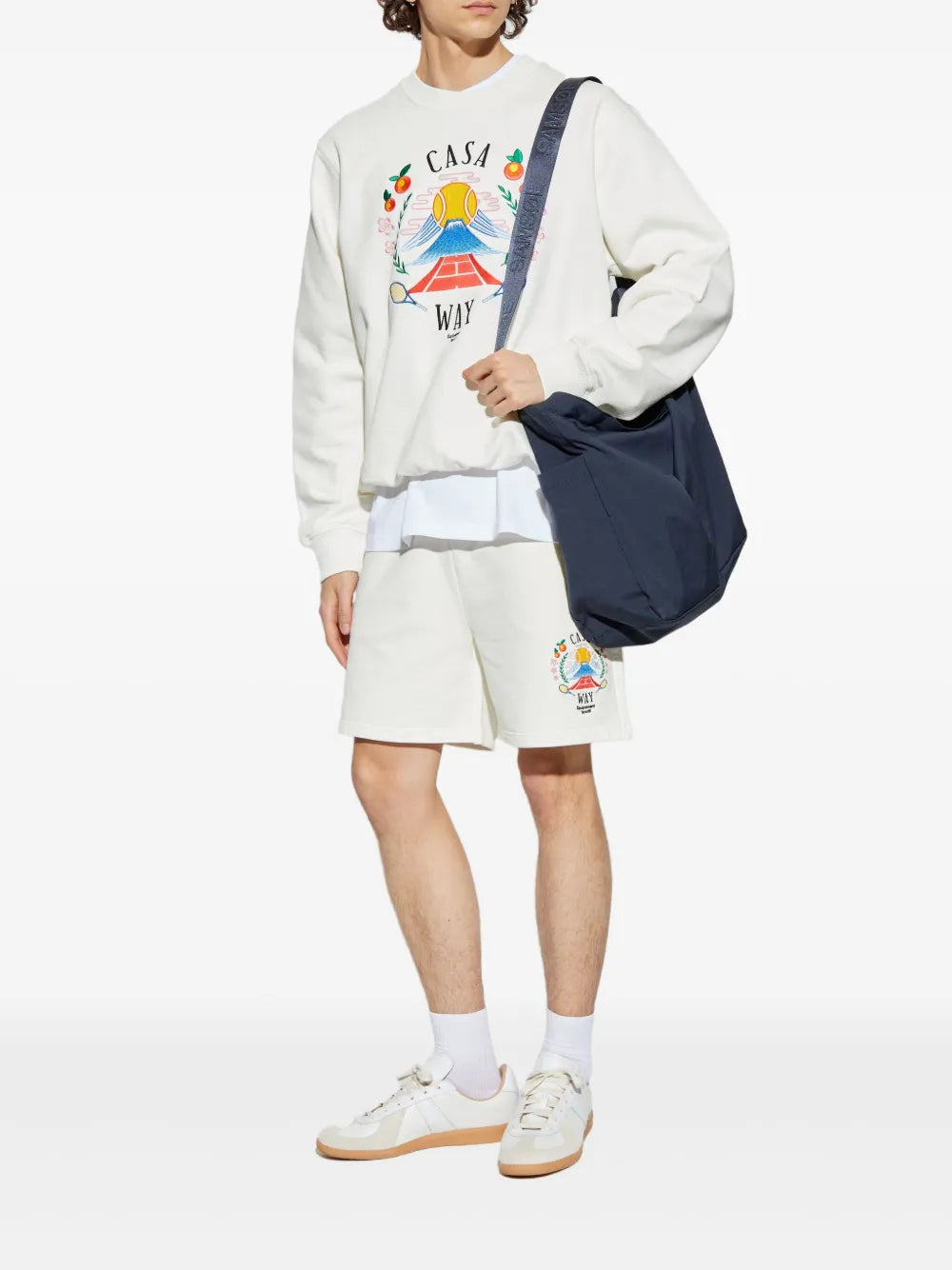 CASA WAY MOUNTAIN EMBROIDERED SWEATSHIRT